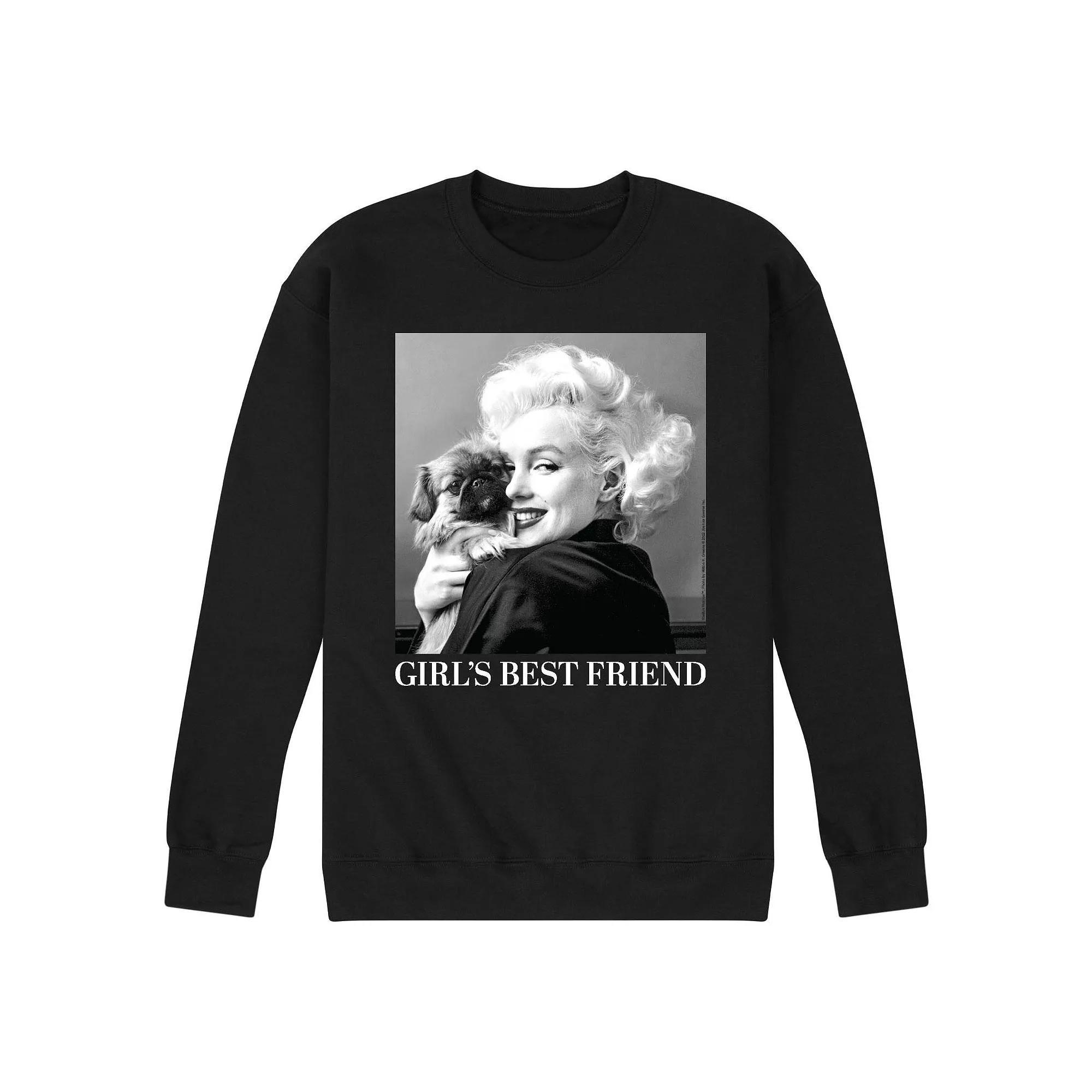 Mens Marilyn Monroe Best Friend Sweatshirt Product Image