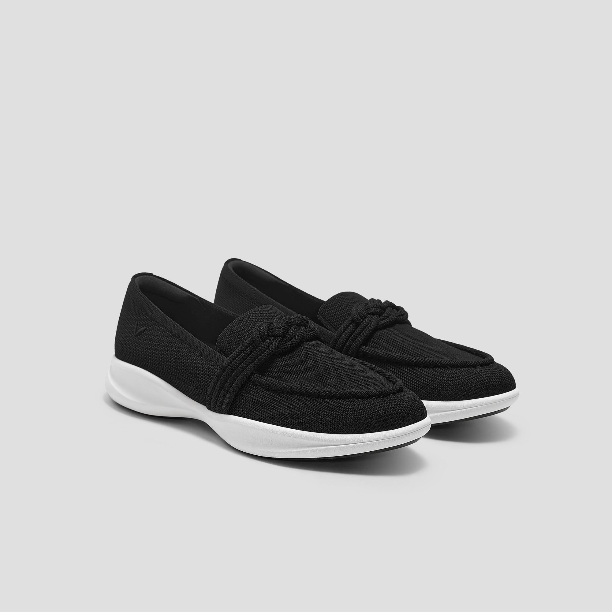 Water-Repellent Round-Toe Sneaker Loafers (Iasmin) Product Image