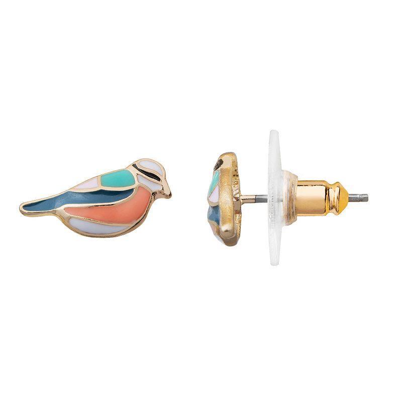 LC Lauren Conrad Bird Stud Earrings, Women's, Multi Product Image