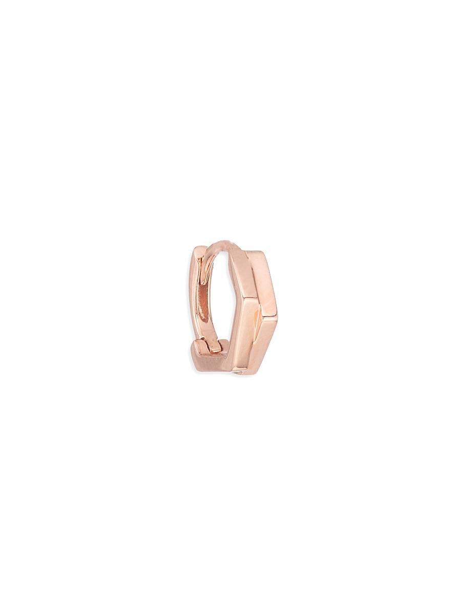Womens Antifer 18K Gold Single Huggie Hoop Earring Product Image