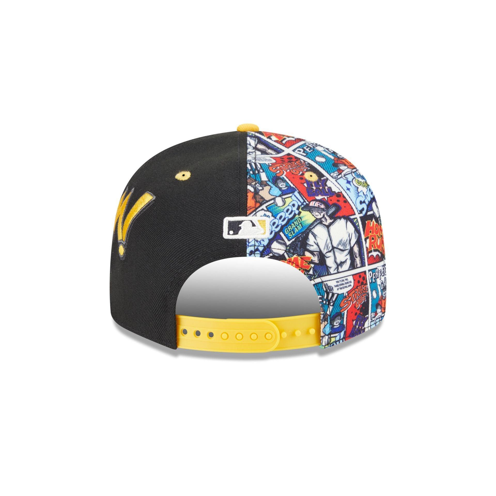 Atlanta Braves Black and White Basic 59FIFTY Fitted Hat Male Product Image