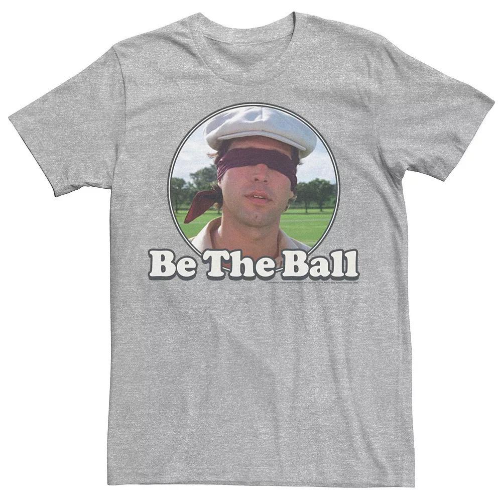 Men's Caddyshack Be The Ball Portrait Tee, Size: XXL, Athletic Grey Product Image