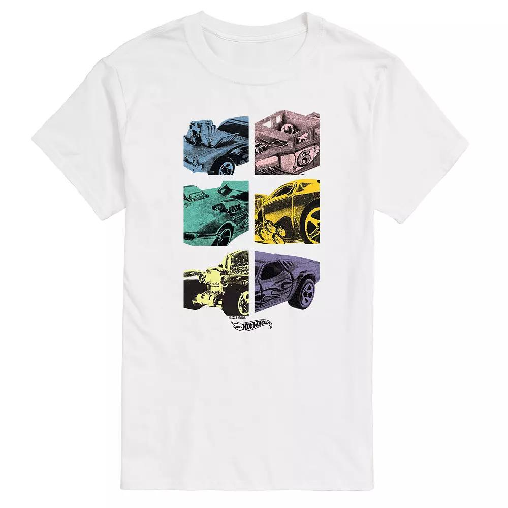 Mens Hot Wheels Grid Tee Product Image