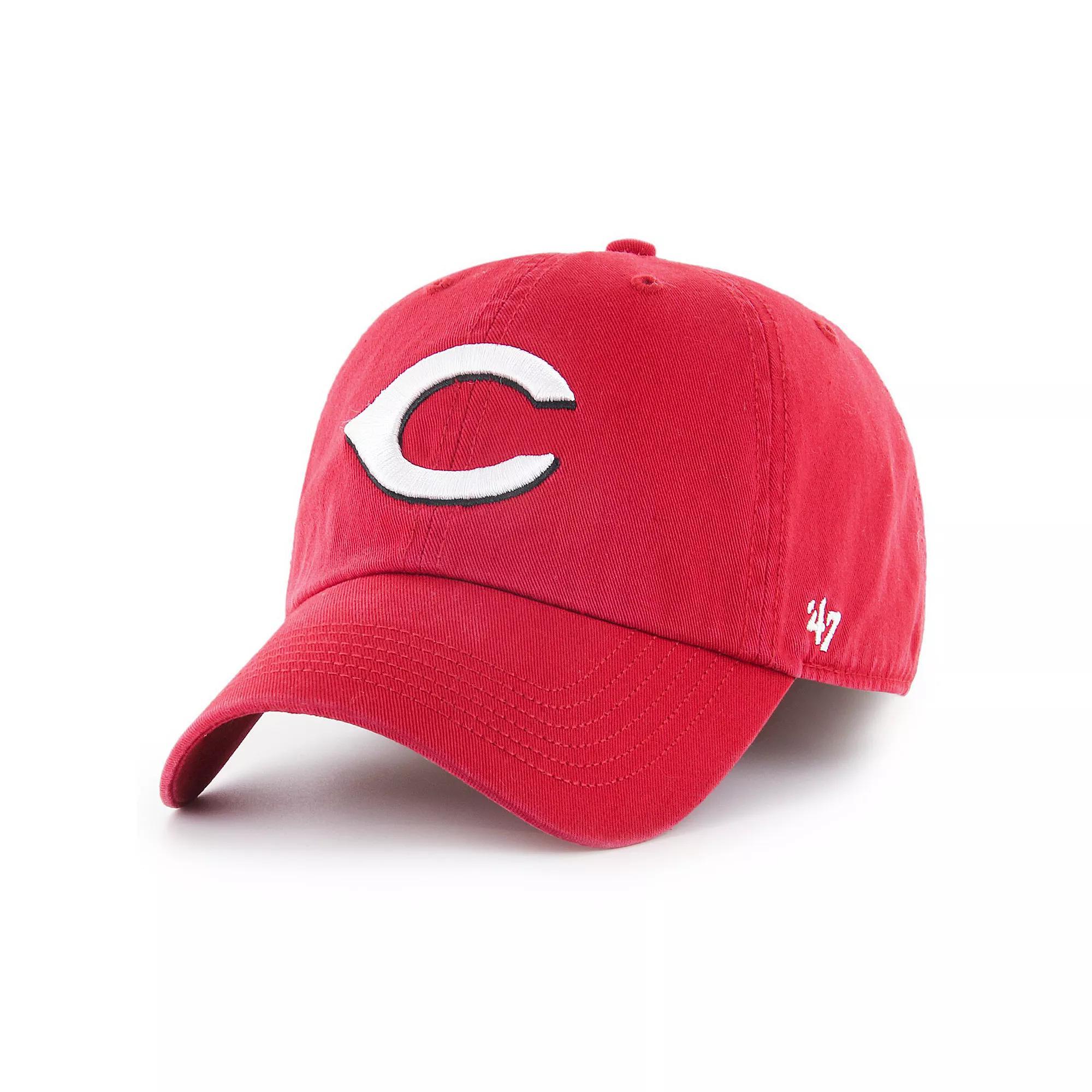 Men's '47 Red Cincinnati Reds Franchise Logo Fitted Hat, Size: Small, Red Red Product Image