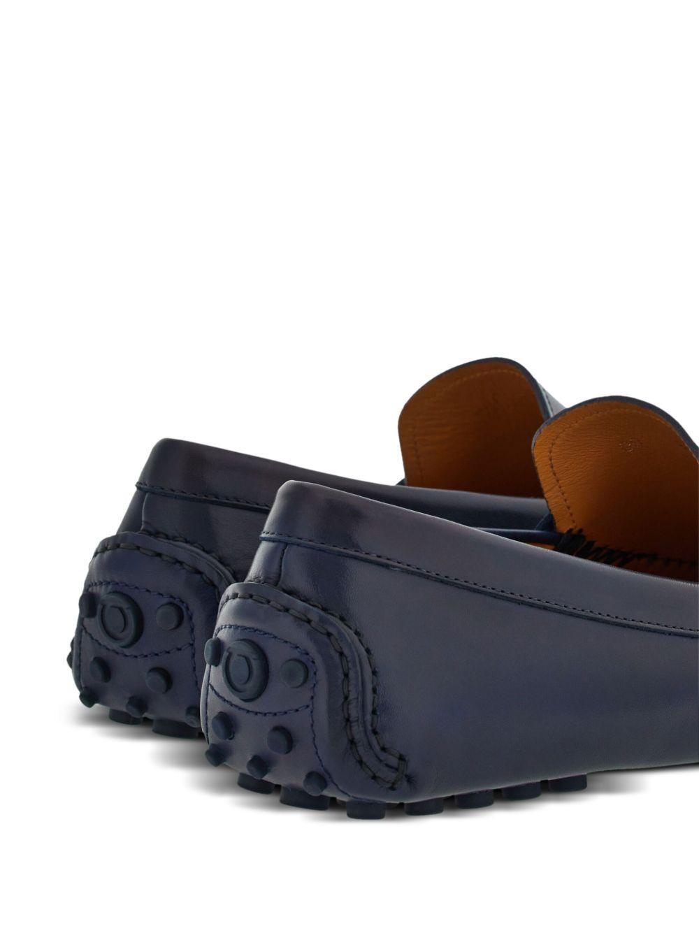 Driver Gancini-buckle leather loafers  Product Image