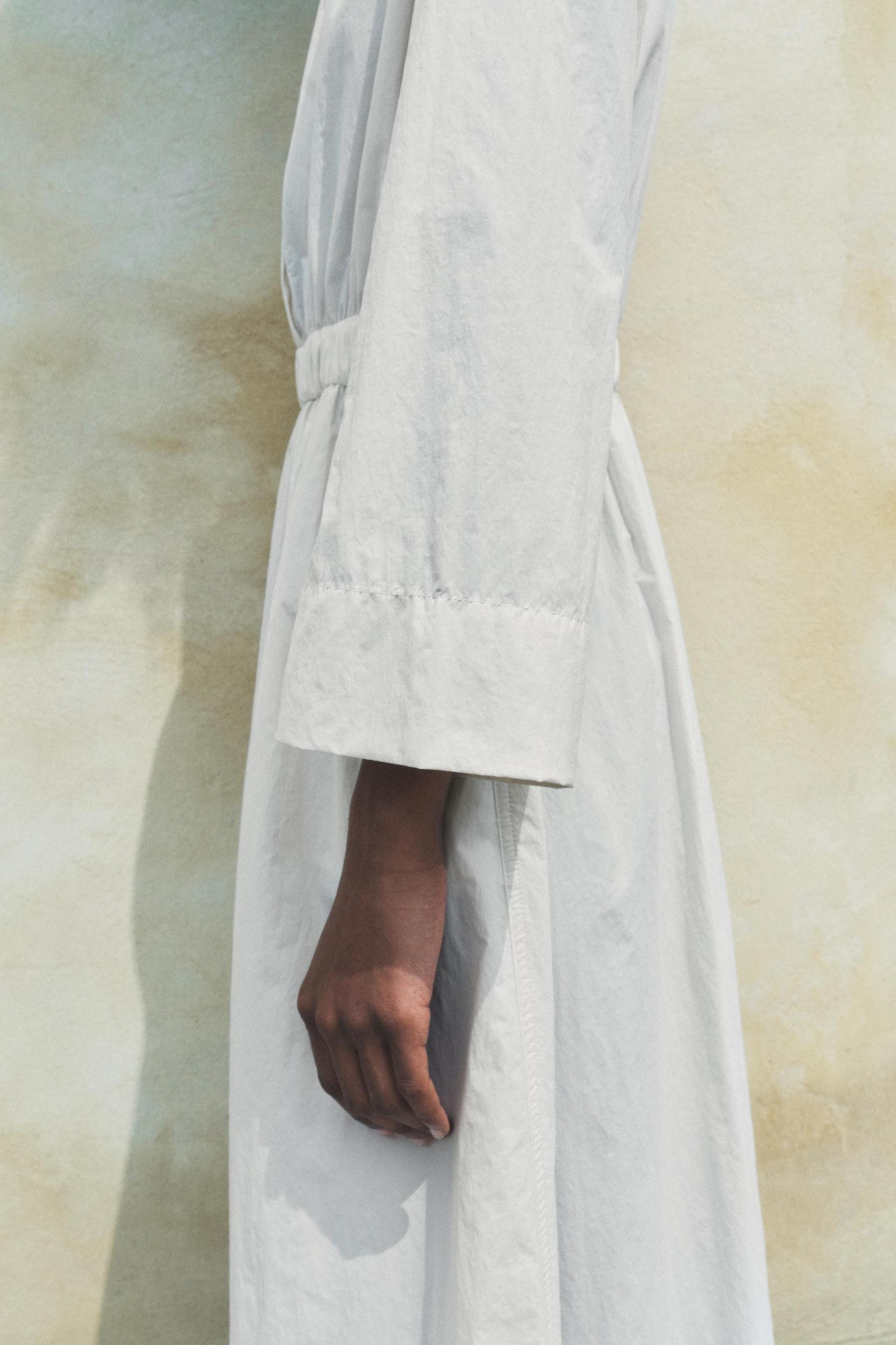 MIDI SHIRT DRESS ZW COLLECTION Product Image