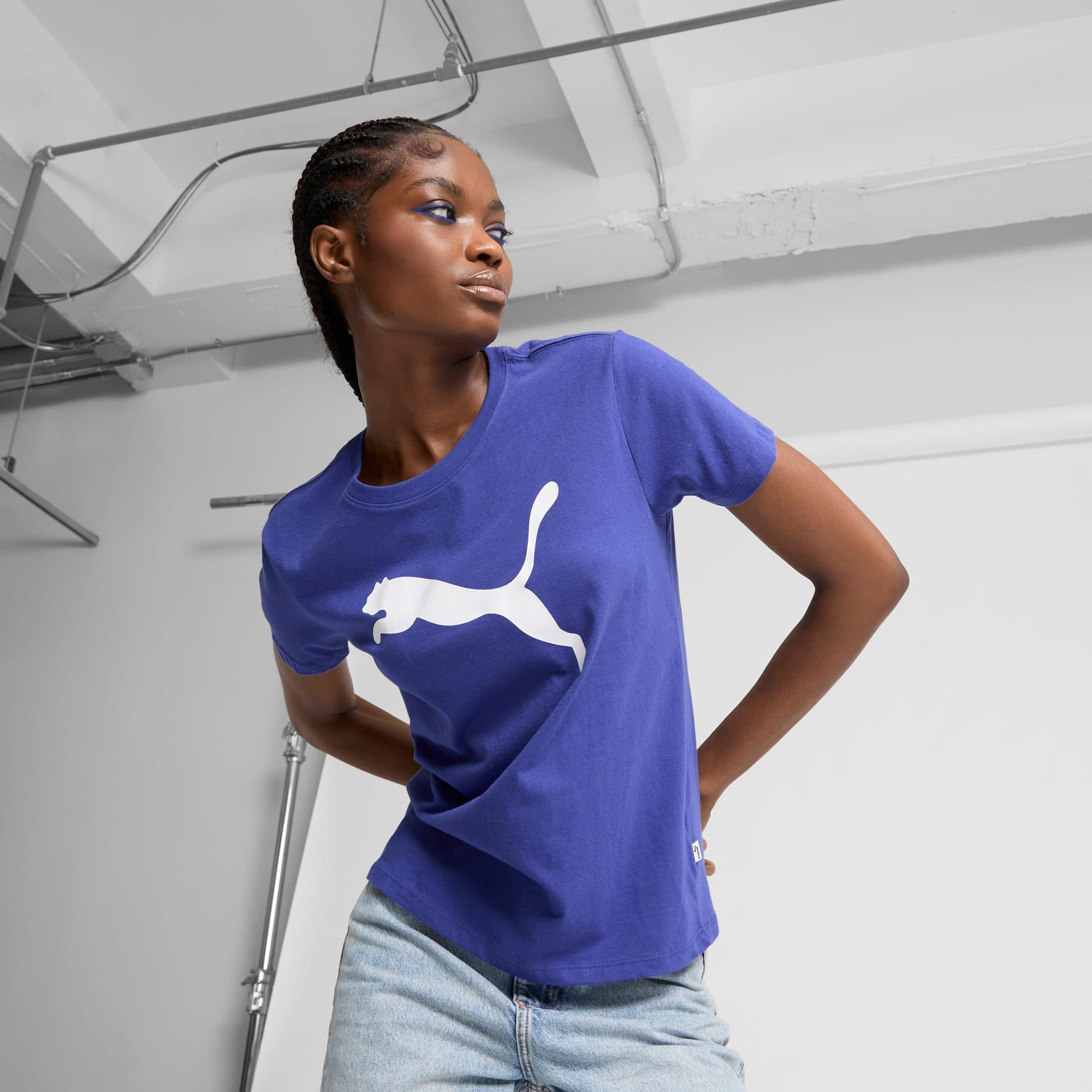 Essentials Big Cat Logo Women's Tee Product Image
