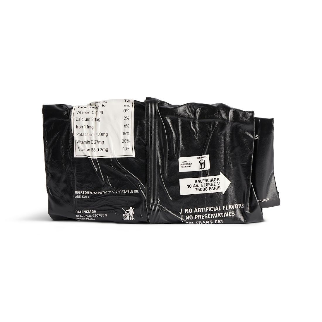 Chips Clutch Wallet in Black Product Image