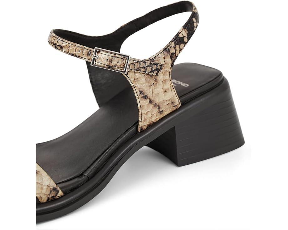 Ora Double Strap Sandal Strap Nubuck Product Image