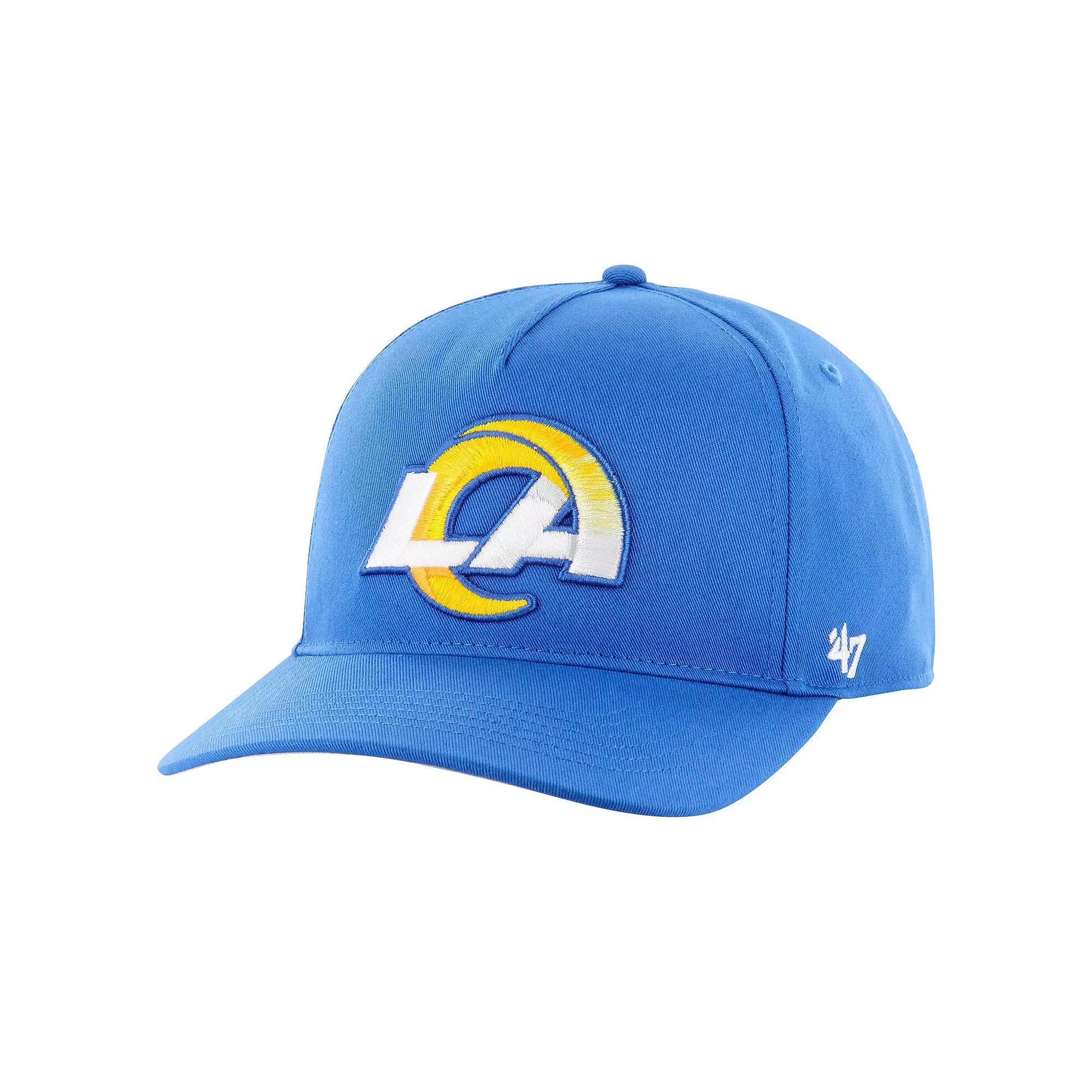 Mens 47 Royal Los Angeles Rams Hitch Adjustable Hat Product Image