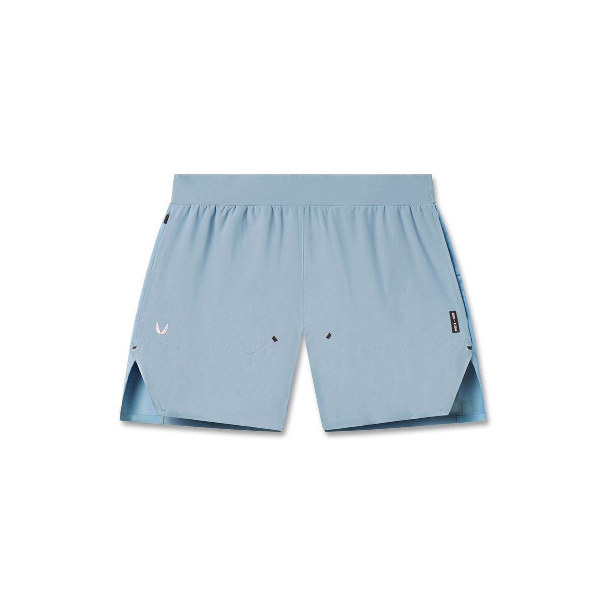 1064. Tetra-Lite® 6" Bonded Training Short - Light Sky Product Image