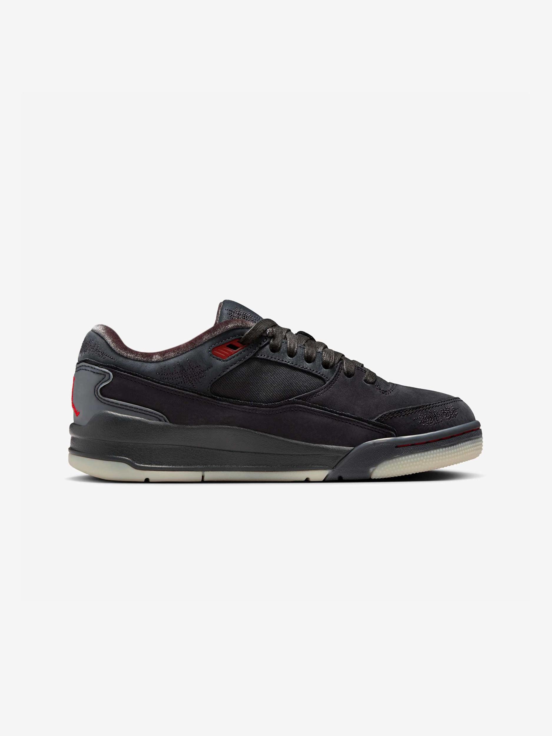 Women's Jordan Flight Court SP (BLACK/VARSITY RED-OFF NOIR-MUSLIN) Female Product Image