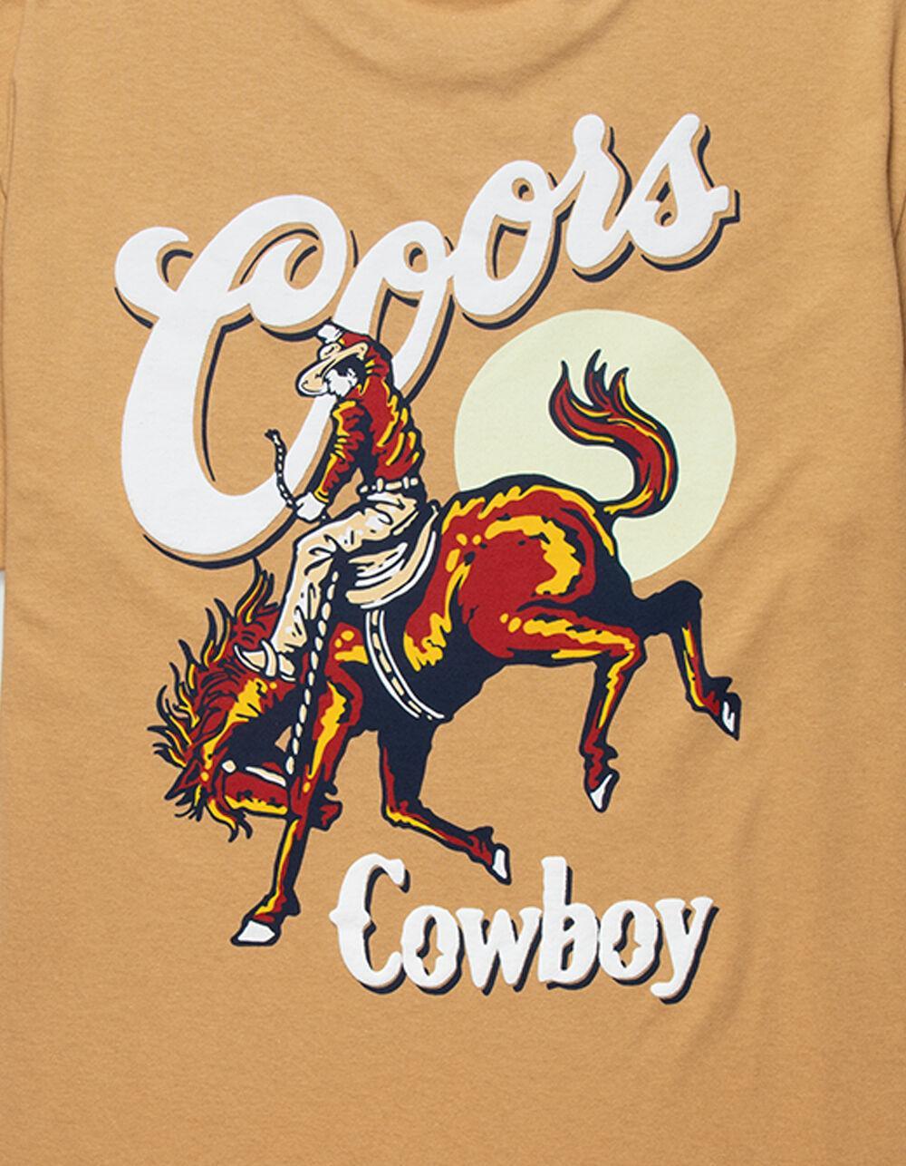COORS Cowboy Mens Tee - ANTIQUE GOLD Product Image