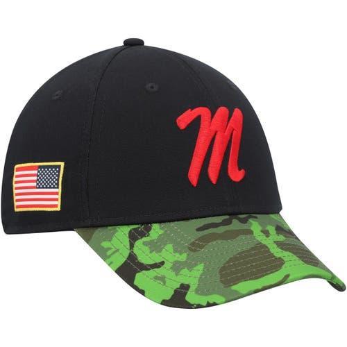 Mens Nike /Camo Ole Miss Rebels Veterans Day 2Tone Legacy91 Adjustable Hat Product Image