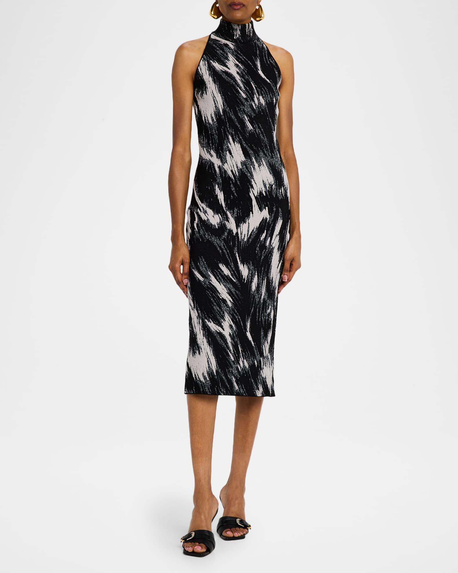 Sleeveless Mock-Neck Midi Dress Product Image