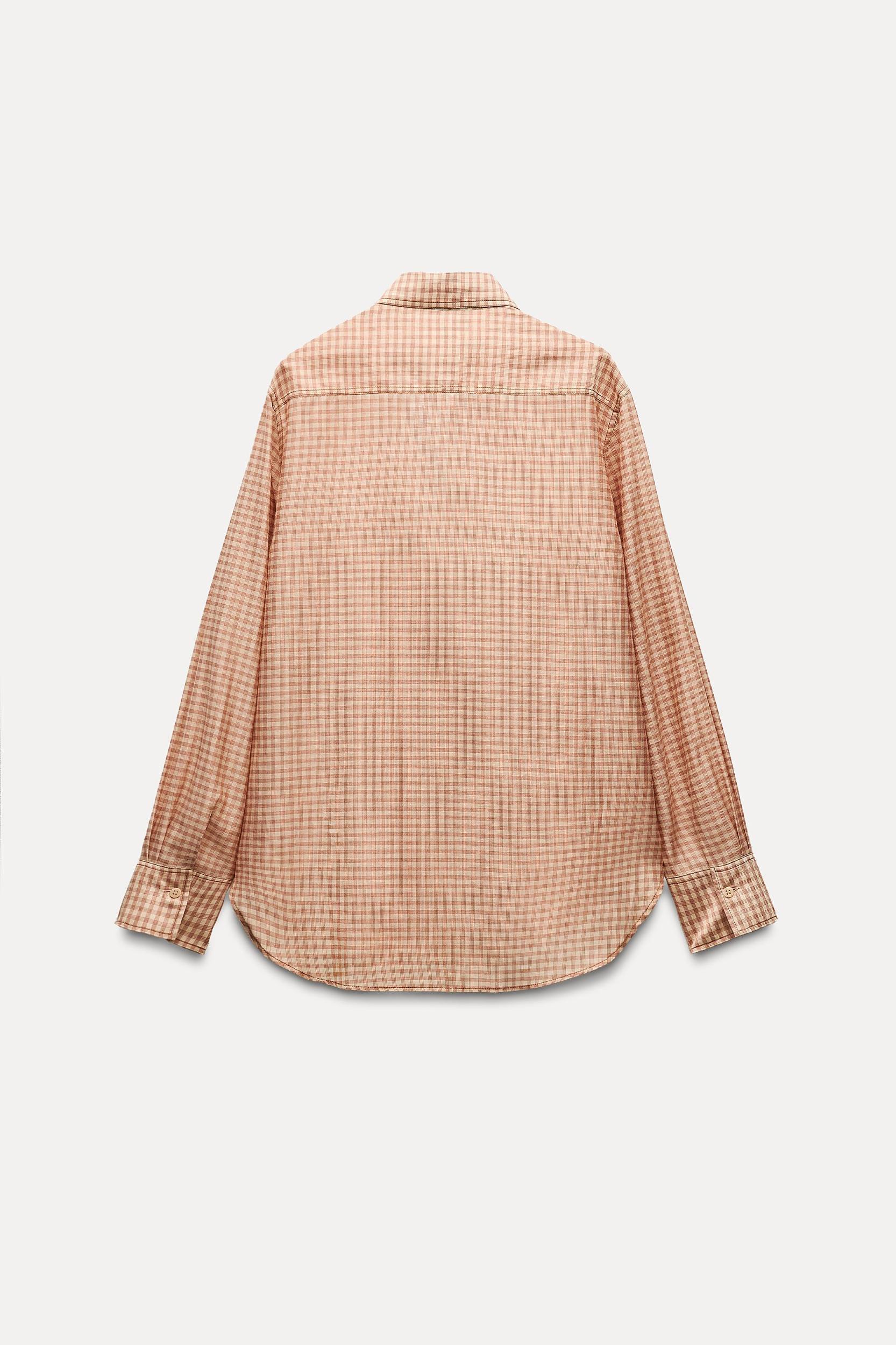 PLAID POCKET SHIRT ZW COLLECTION Product Image