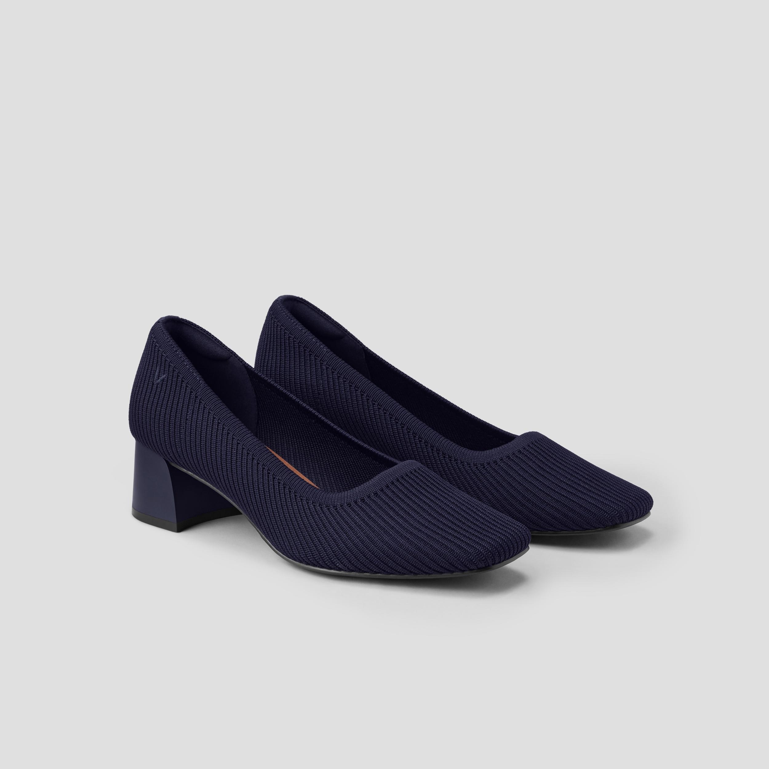 Square-Toe Chunky Heels (Melody) Product Image