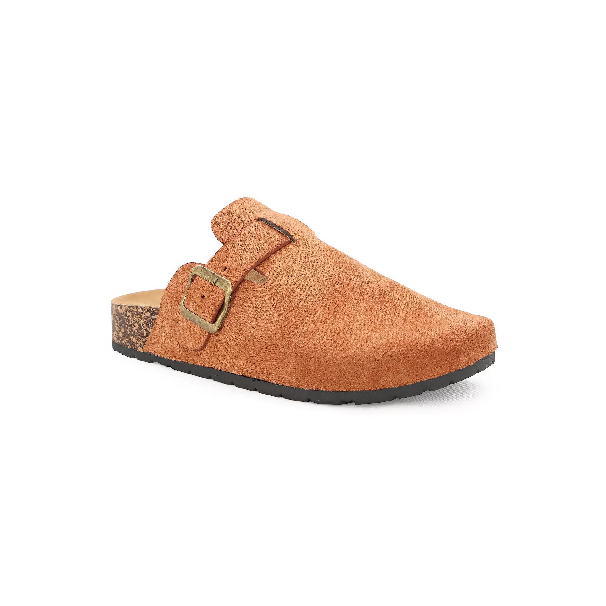 Yoki GILA-102 Slip-On Women's Mule Clogs, Red Product Image