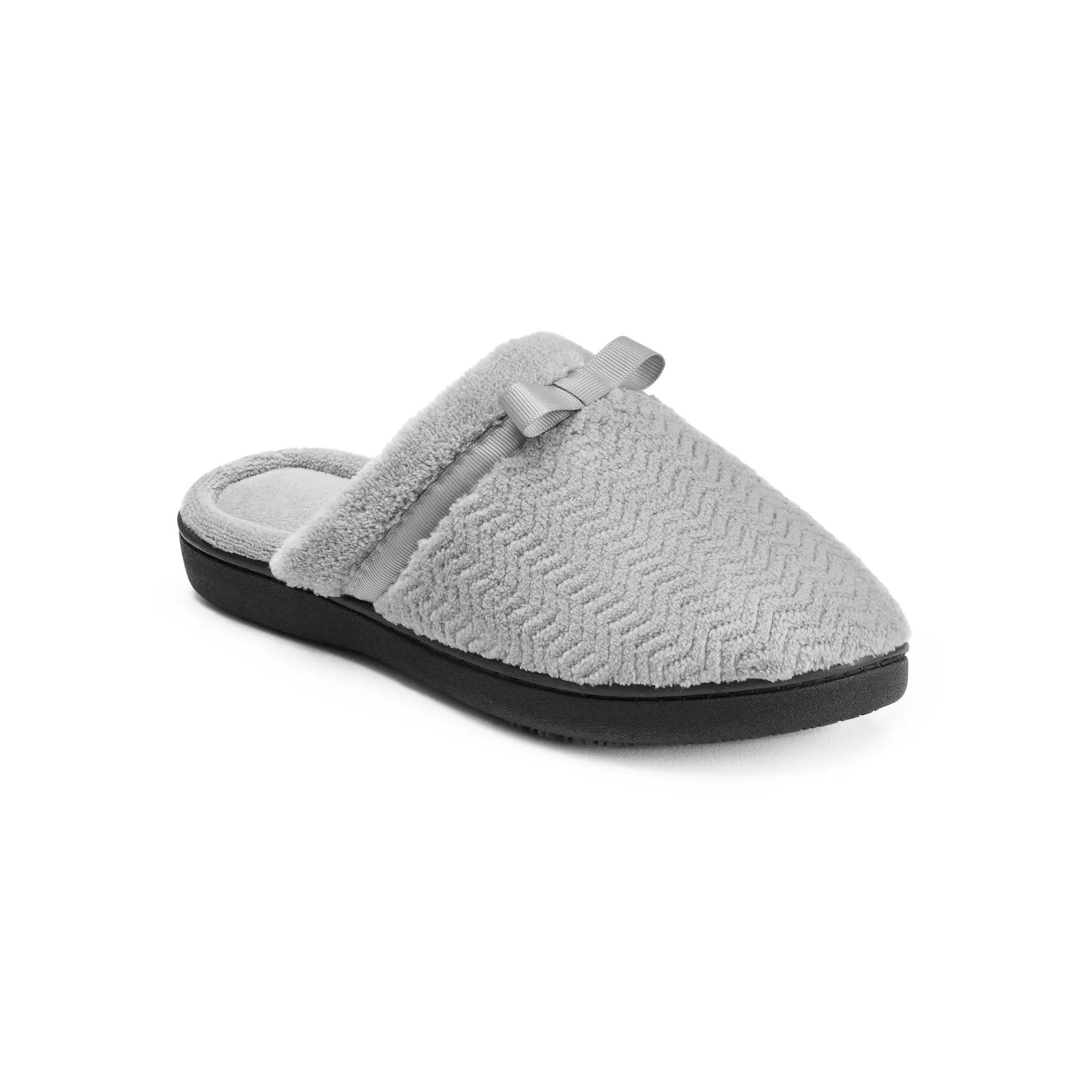 isotoner Chevron Women's Clog Slippers, Size: XS, Purple Product Image
