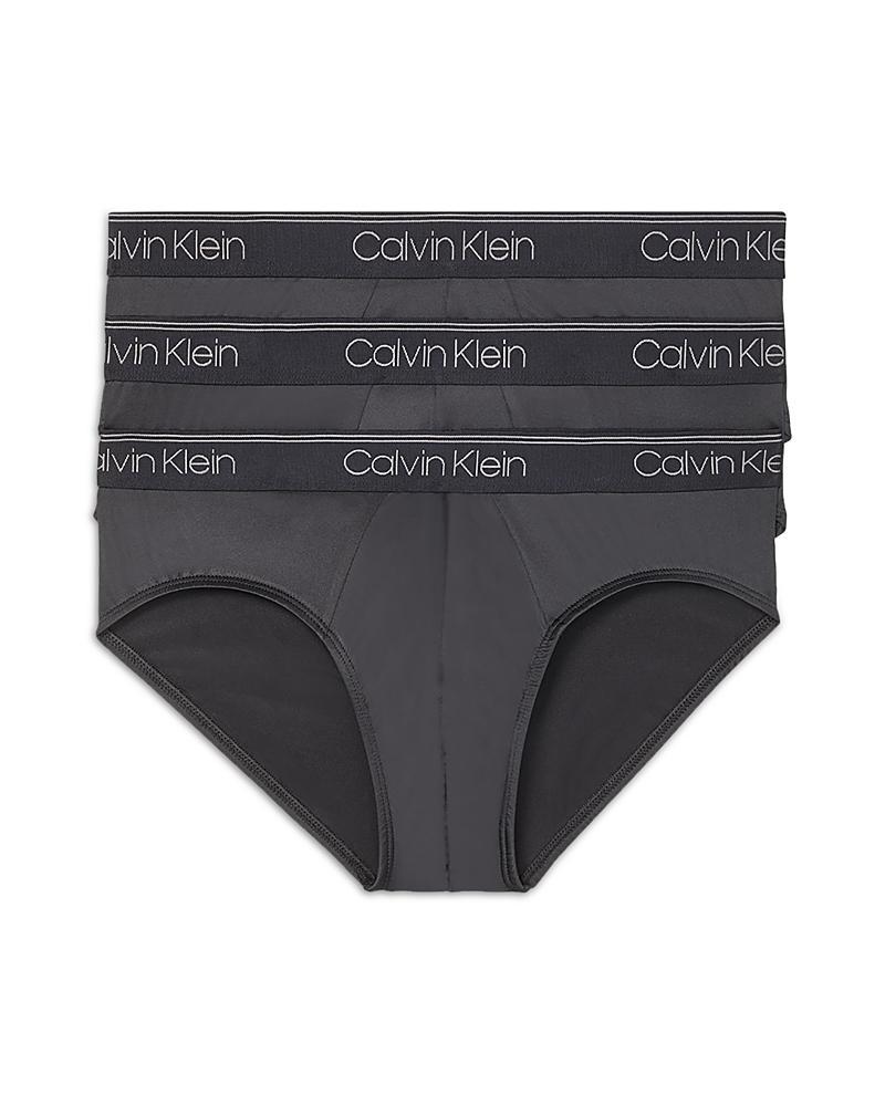 Mens Calvin Klein 3-Pack Microfiber Stretch Low-Rise Briefs Product Image