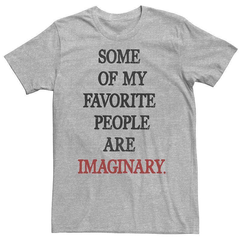Mens Imaginary Friends Graphic Tee Athletic Grey Product Image