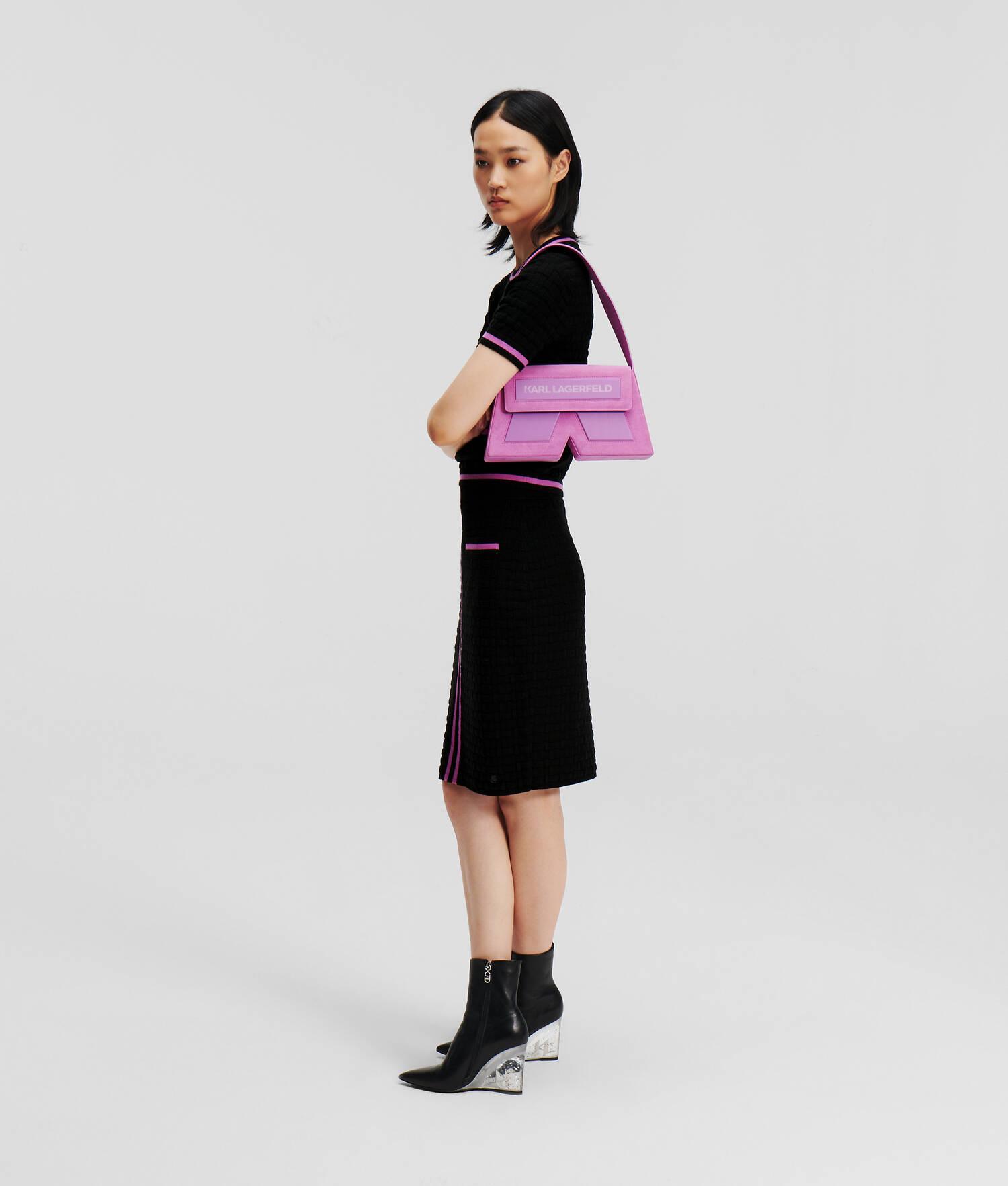 TEXTURED KNIT SKIRT Product Image