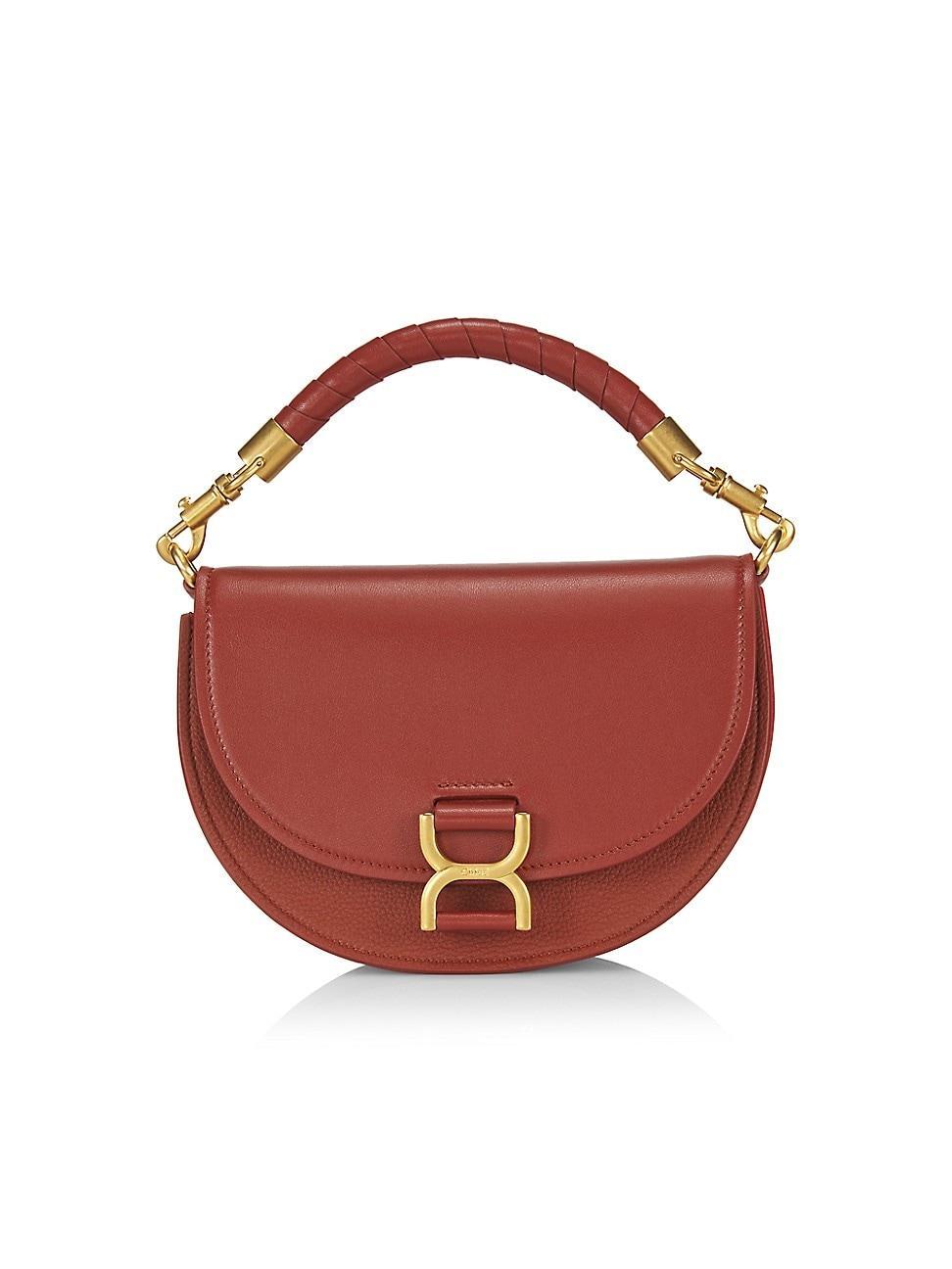 Chloe Marcie Leather Chain Crossbody Product Image