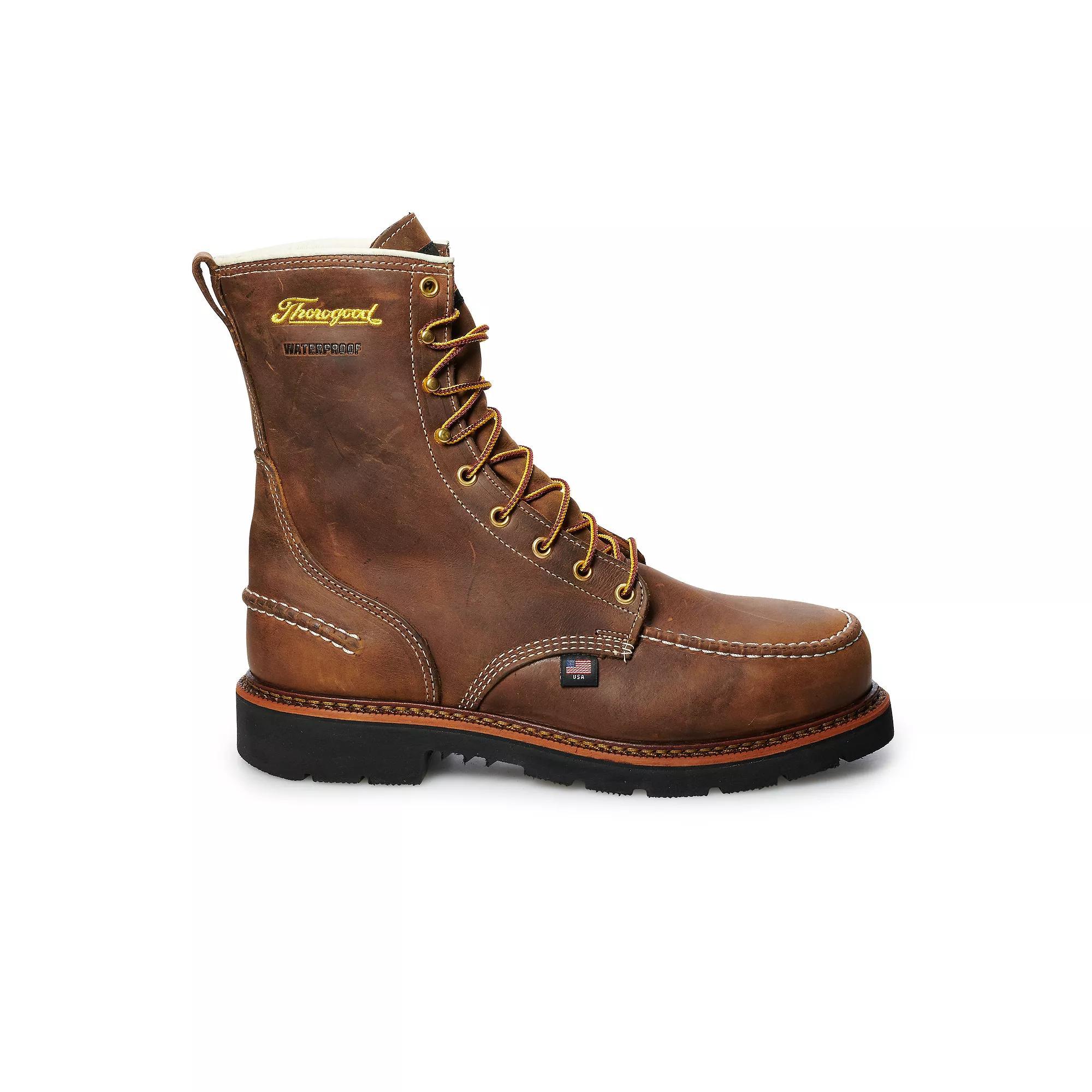 Thorogood 1957 Crazyhorse Men's 8-in. Waterproof Steel Toe Work Boots, Size: 11 Medium, Crazy Horse Product Image