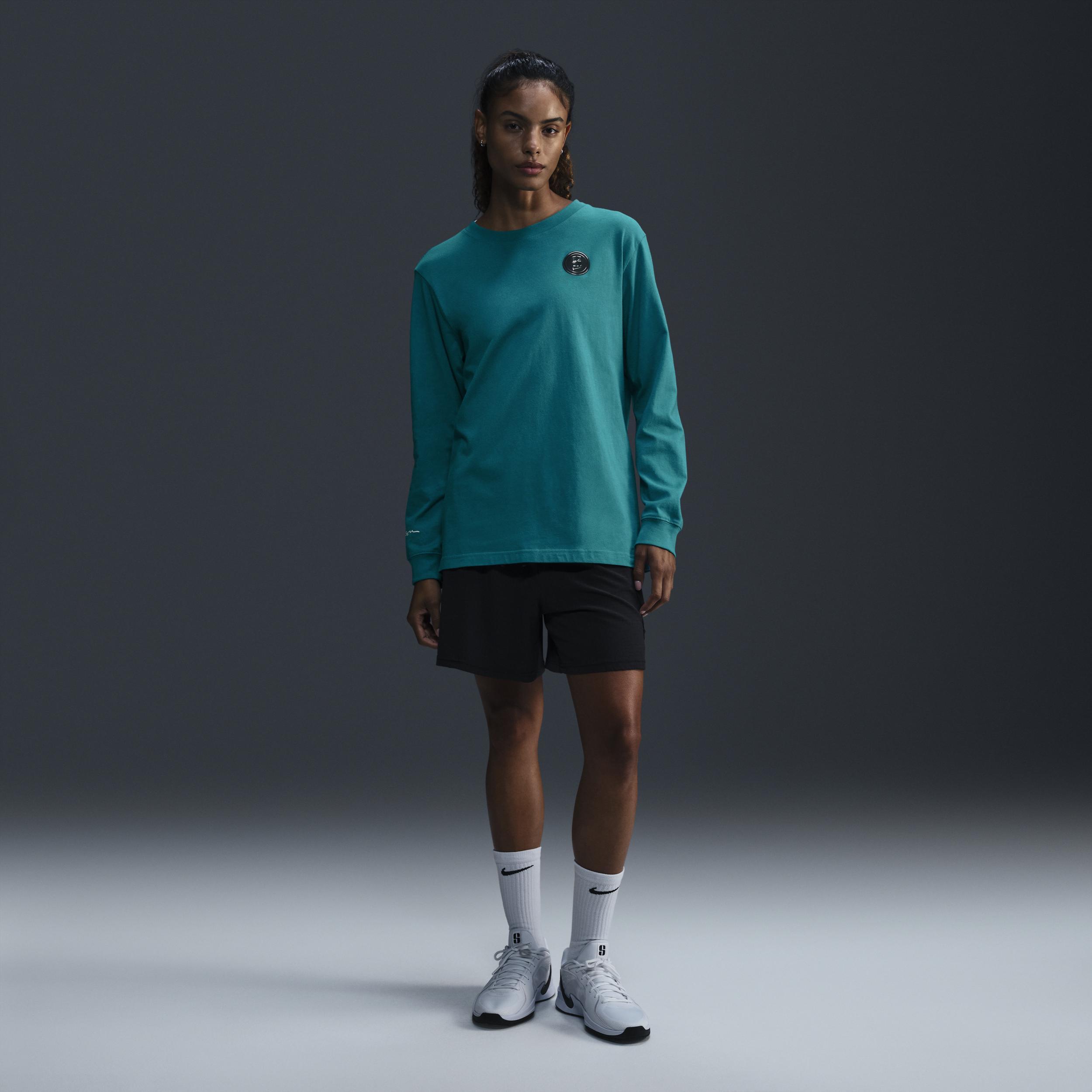 Nike Womens Sabrina Long-Sleeve Basketball T-Shirt Product Image