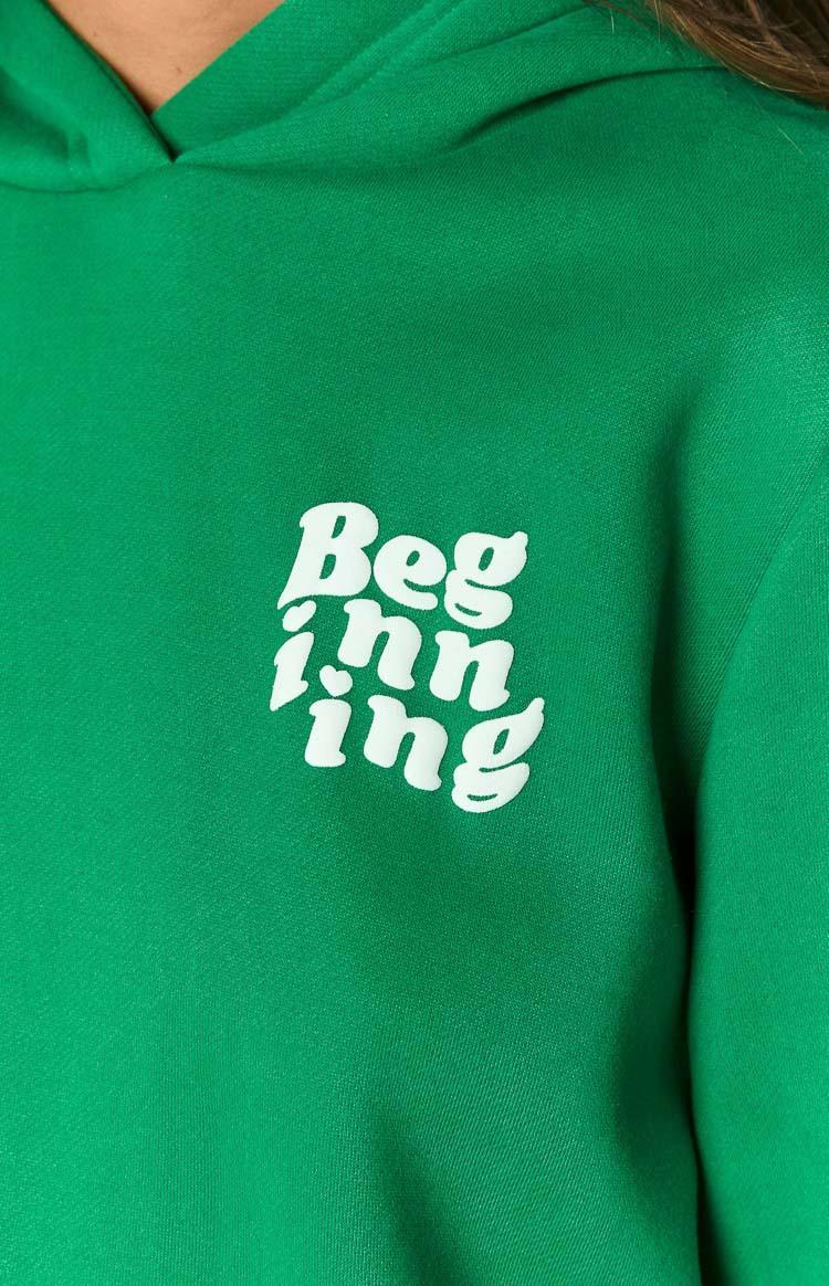 Beginning Green Snuggle Bubble Hoodie Product Image