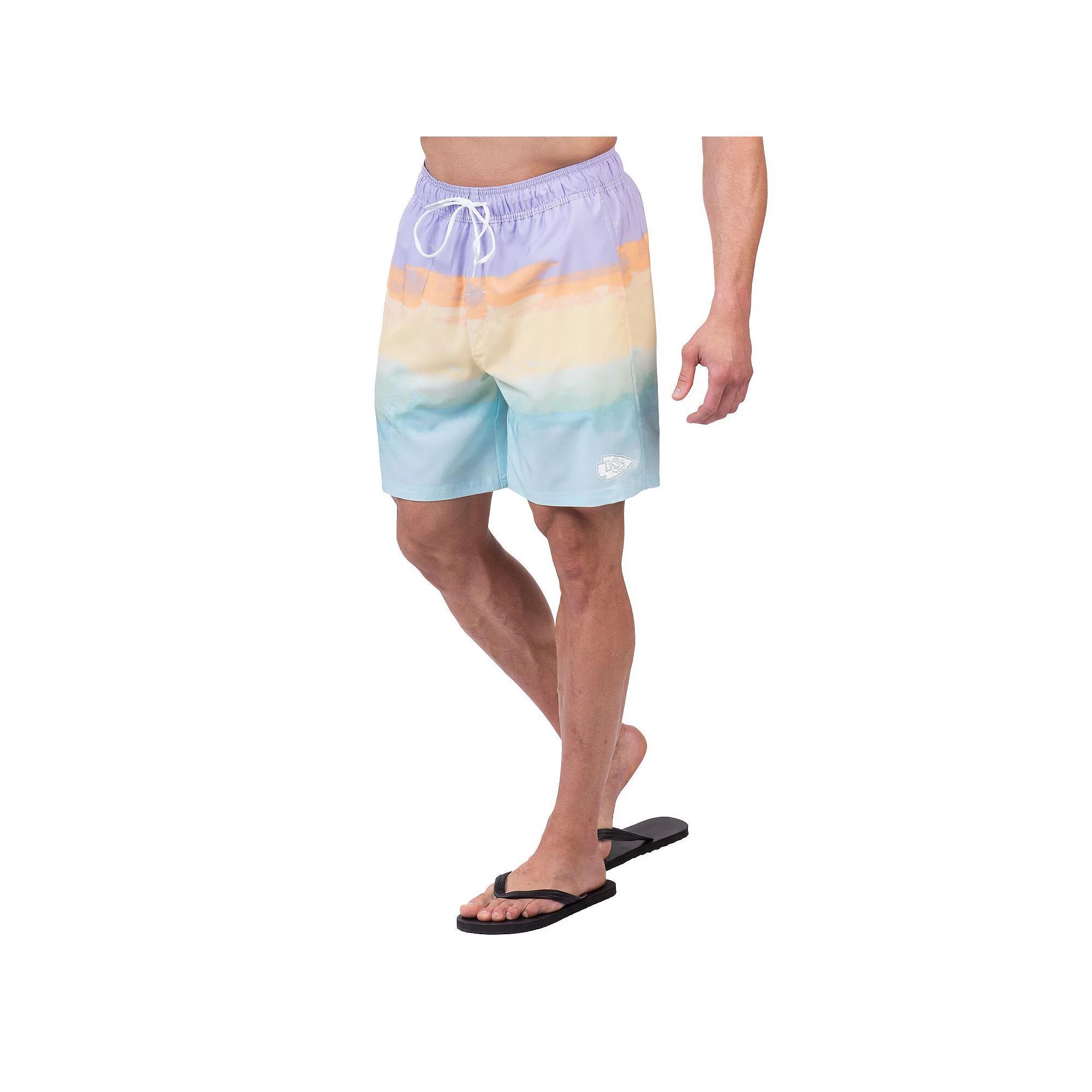 Men's G-III Sports by Carl Banks Miami Dolphins Perfect Game Volley Shorts, Size: 2XL, Yellow Product Image