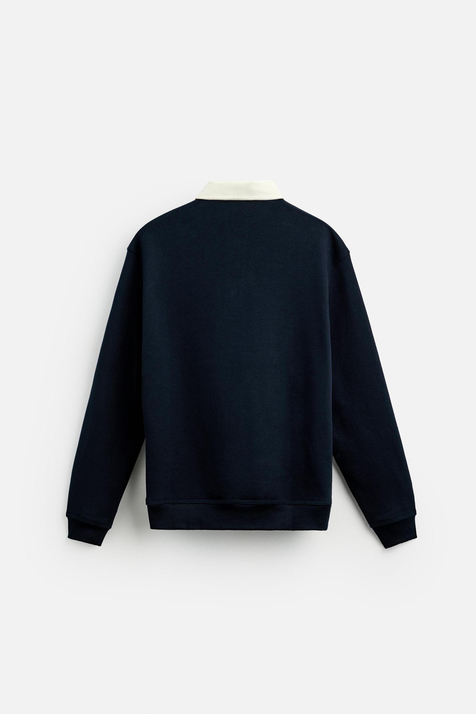 CONTRAST COLLAR POLO SHIRT Product Image