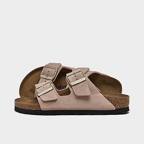 Birkenstock Womens Arizona Birkibuc Sandals (Big Kids Sizes Available) Product Image