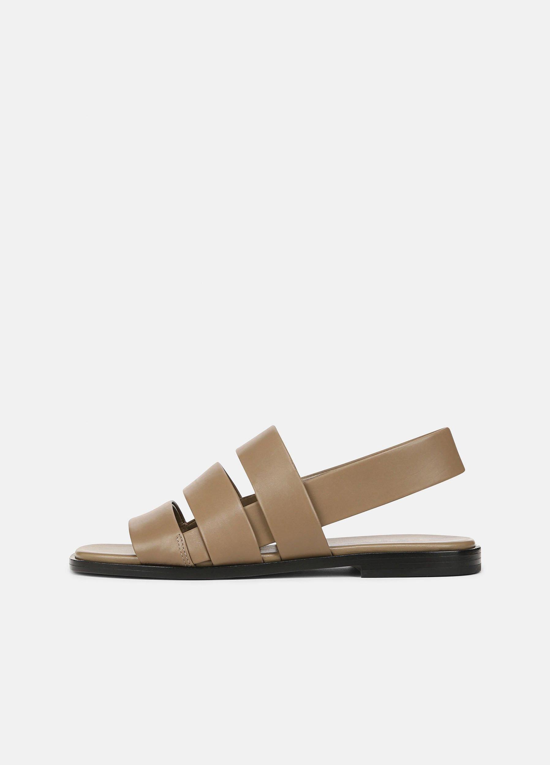 Mazie Leather Slingback Sandal Product Image