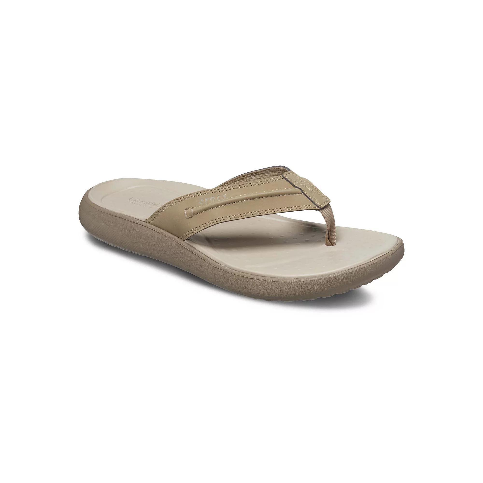 Crocs Yukon Vista II LiteRide™ Men's Flip Flops, Size: M8W10, Green Product Image