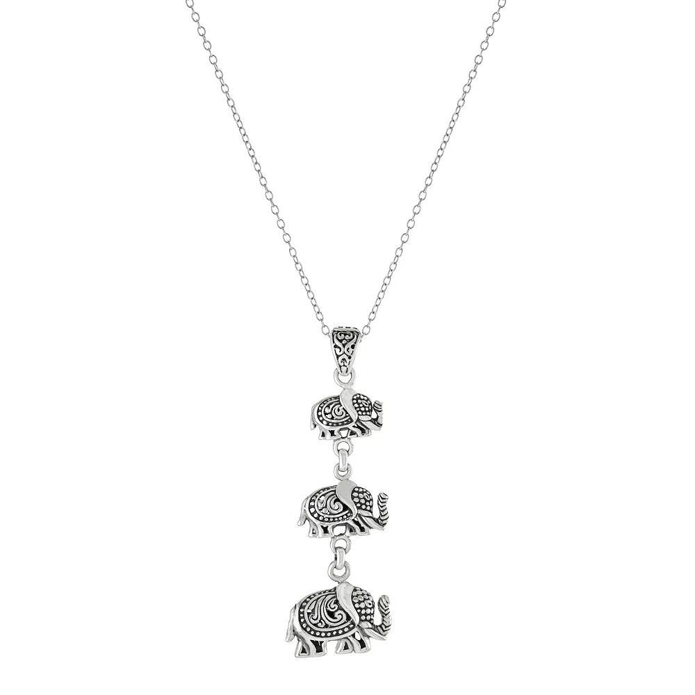 Sunkissed Sterling Cubic Zirconia Tag Lariat Necklace, Women's, Size: 17", Silver Tone Product Image