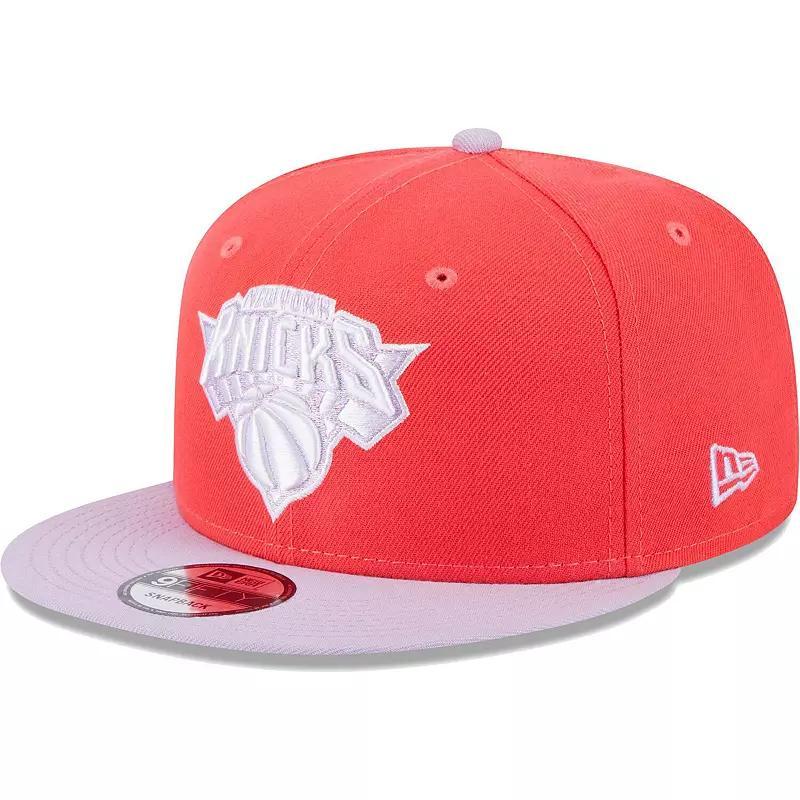 Mens New Era /Lavender New York Knicks 2-Tone Color Pack 9FIFTY Snapback Hat Product Image