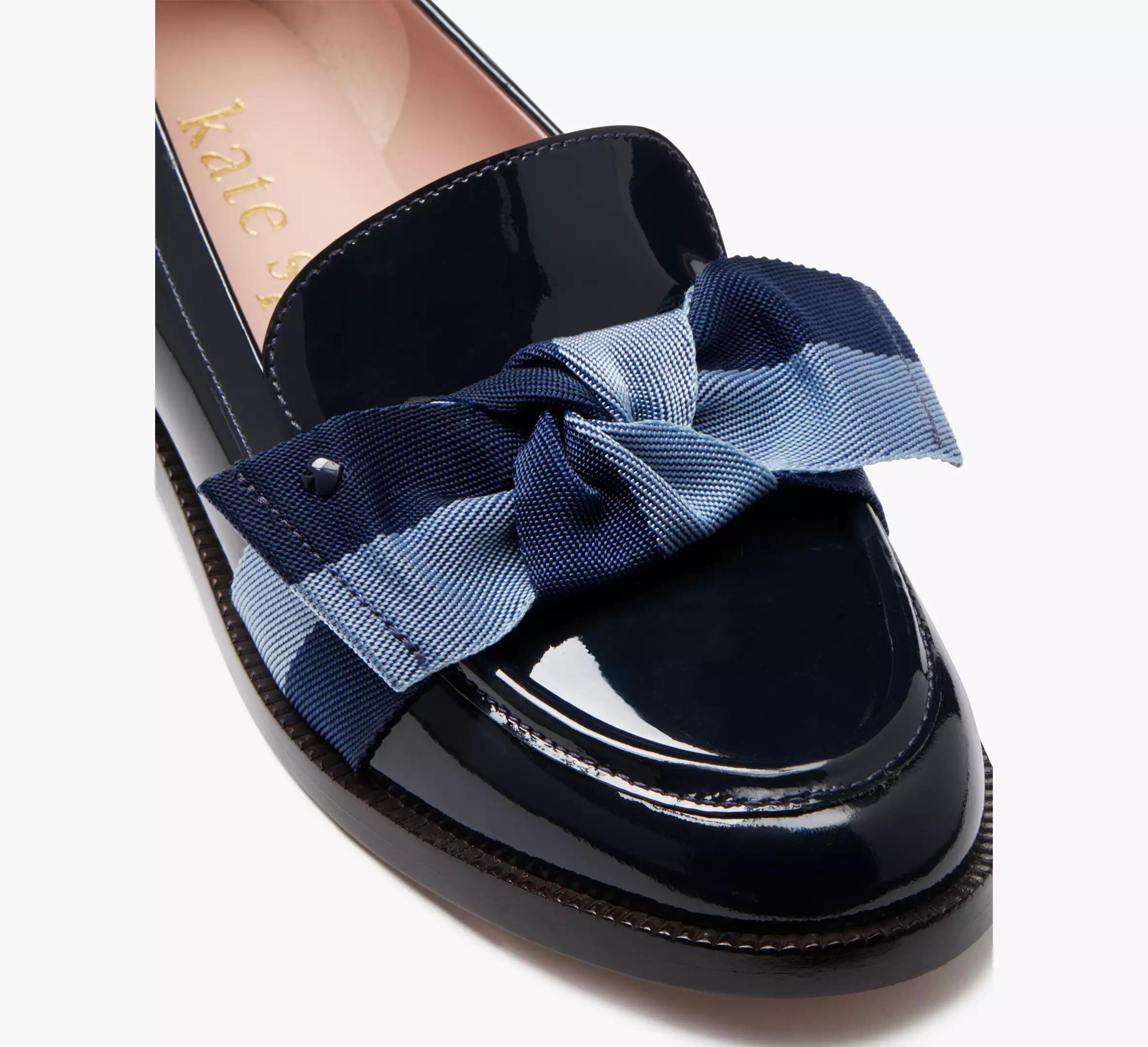 Womens Leandra Leather Loafers Product Image