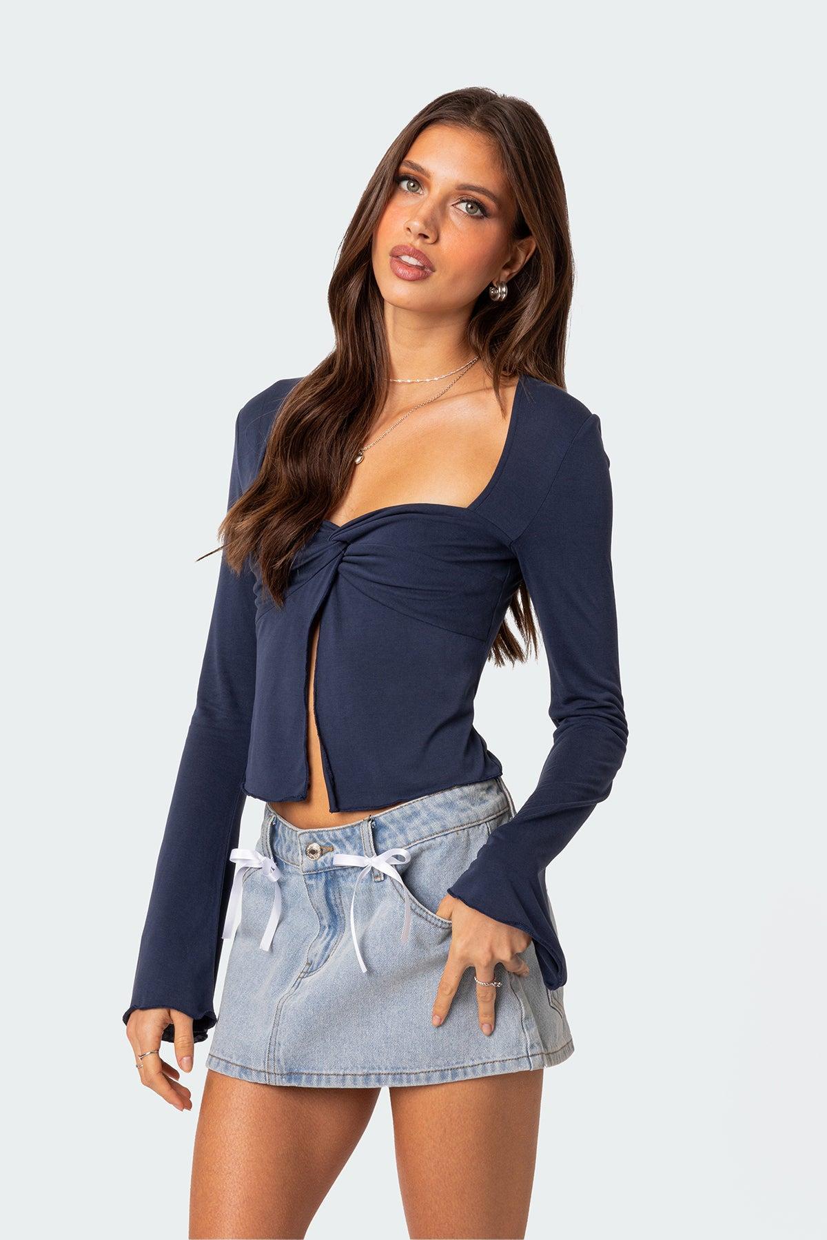 Maxine Twist Front Top Product Image