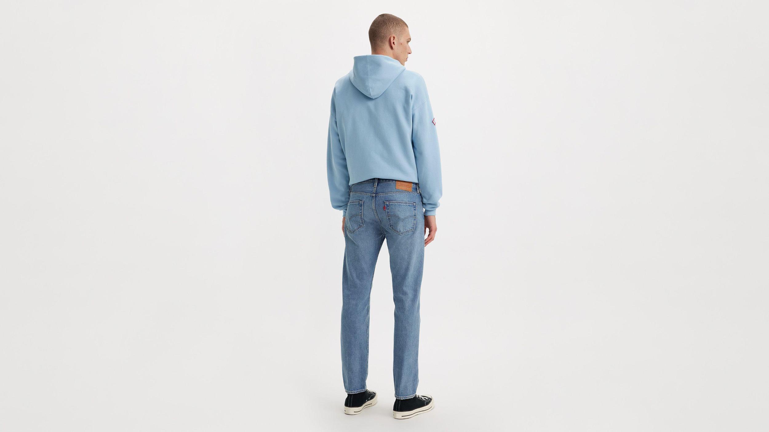 501® Slim Taper Fit Selvedge Men's Jeans Product Image