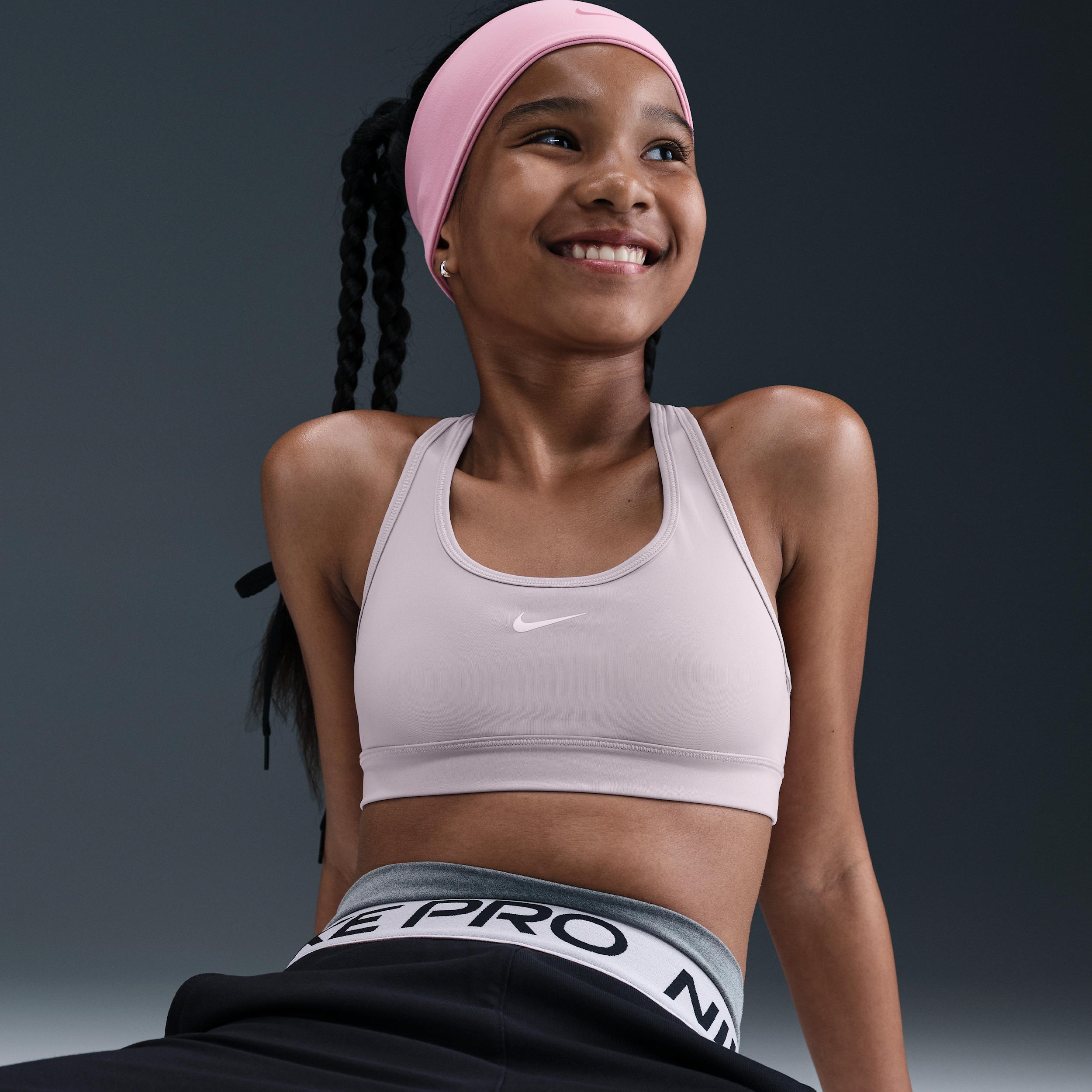 Nike Women's Swoosh Girls' Sports Bra Product Image