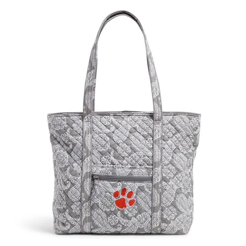 Vera Bradley Collegiate Tote Bag Women in Gray/White Bandana with Penn State University Logo Product Image