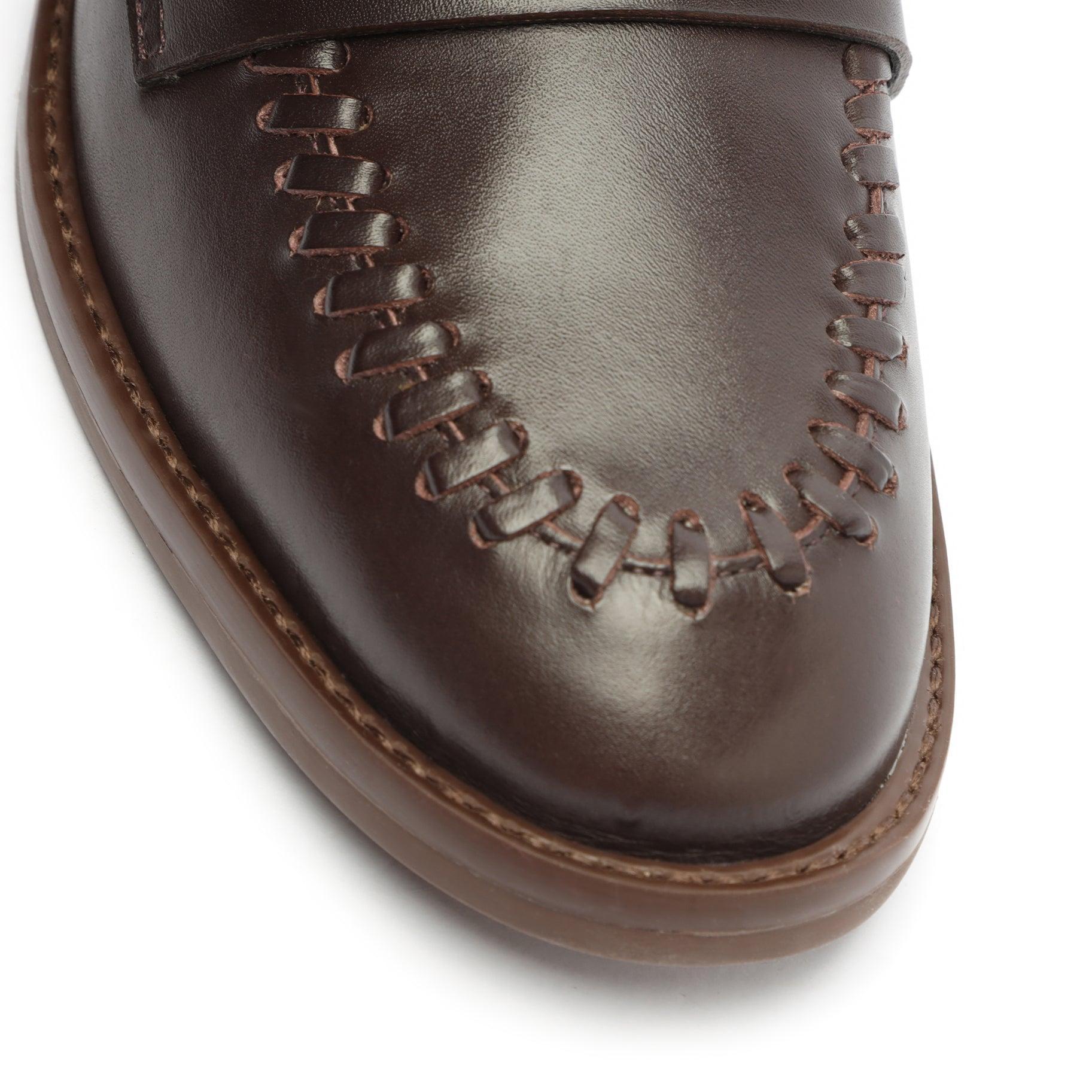 Lenon Leather Flat Female Product Image