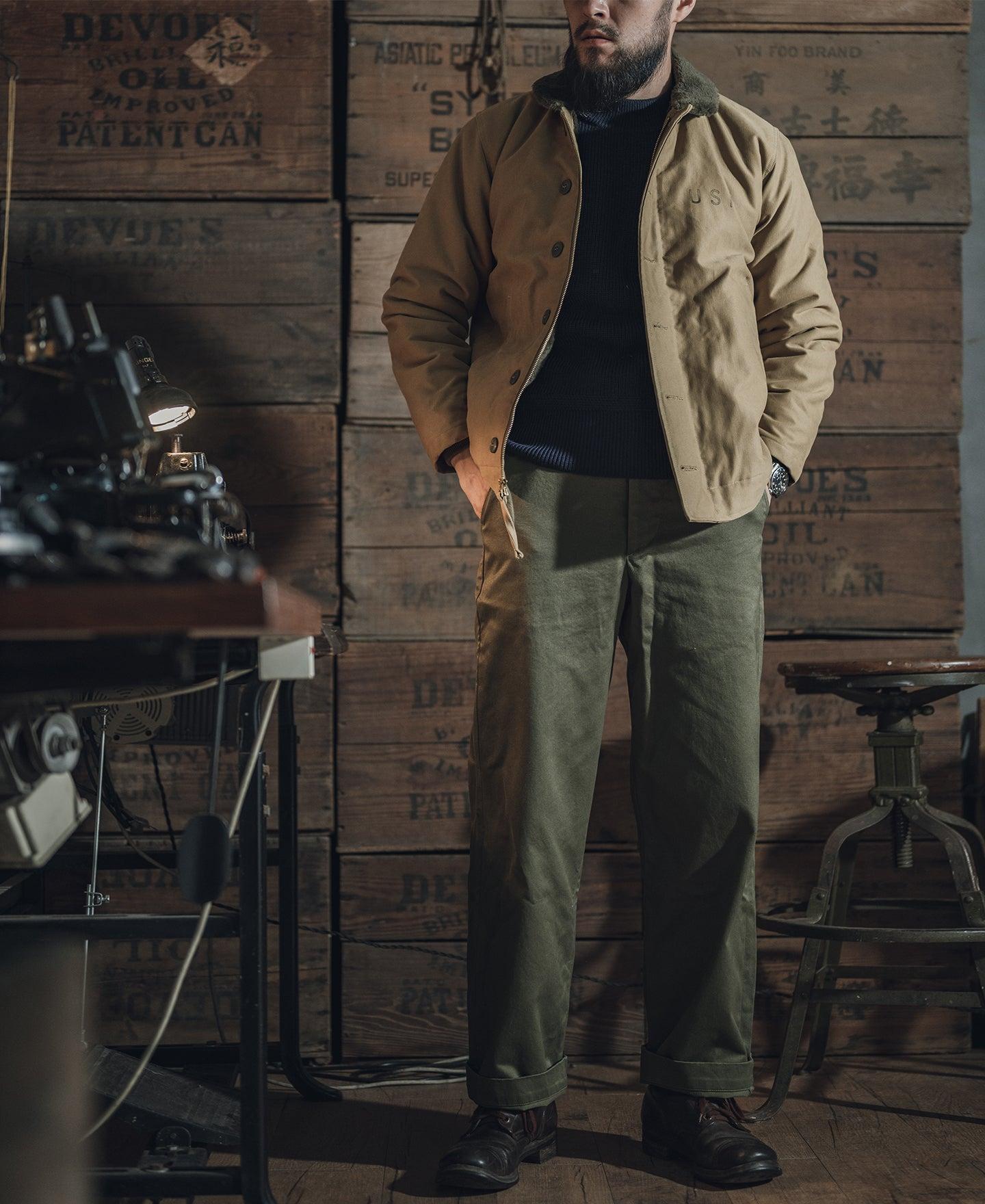 Pre-War Model USN Woolen Sweater - Navy Product Image
