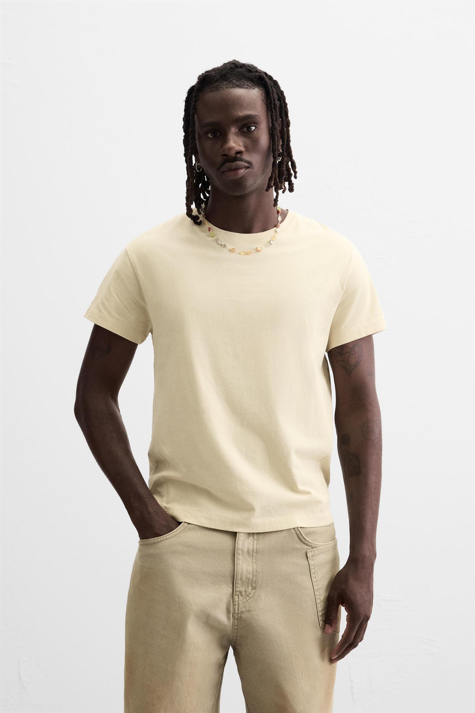 TEXT PRINT T-SHIRT Product Image