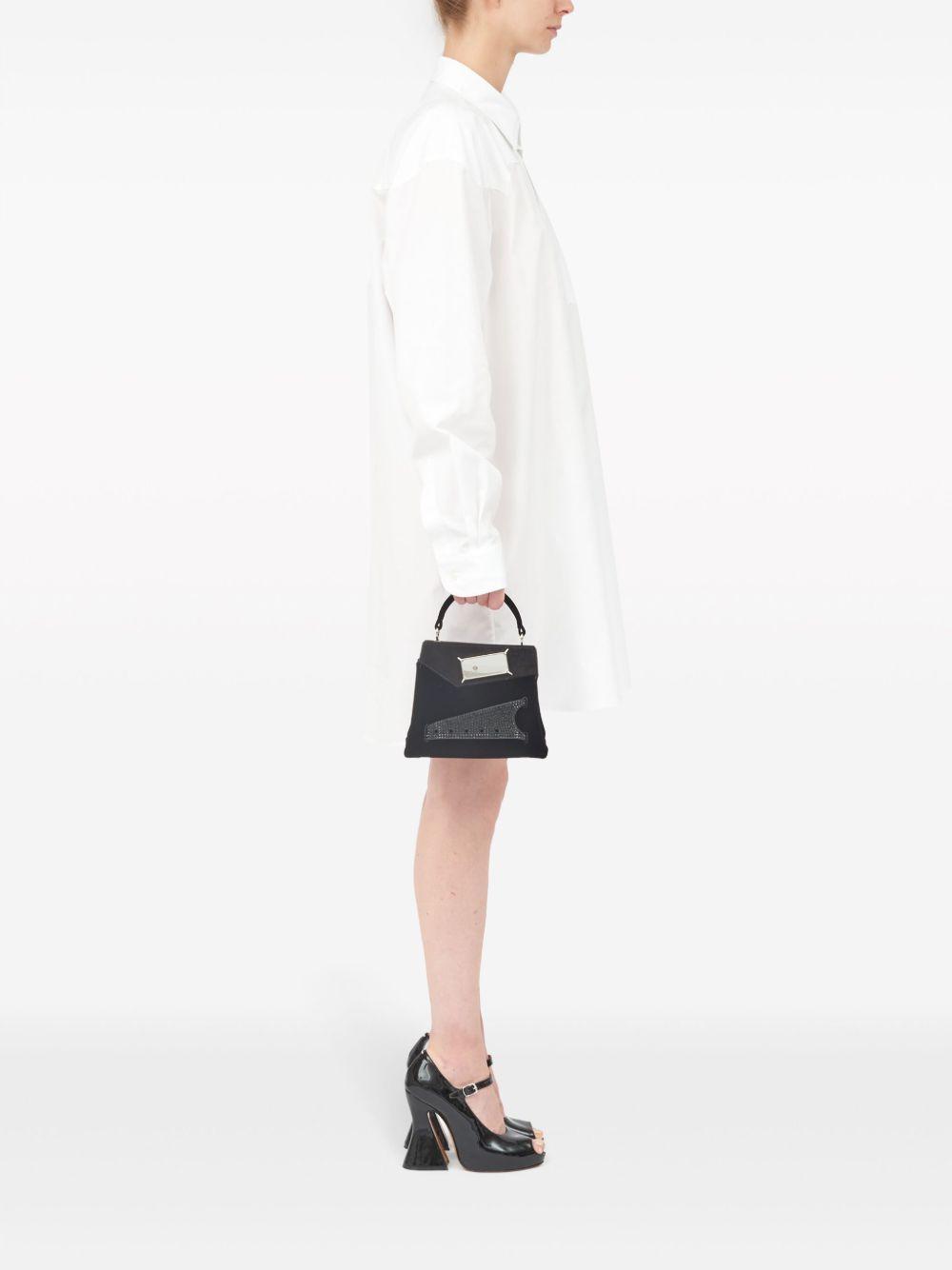 small Snatched suede tote bag Product Image