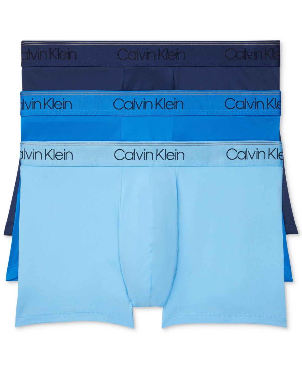 Calvin Klein Men's Micro Stretch 3-Pack Low Rise Trunk - Multi - XL Product Image