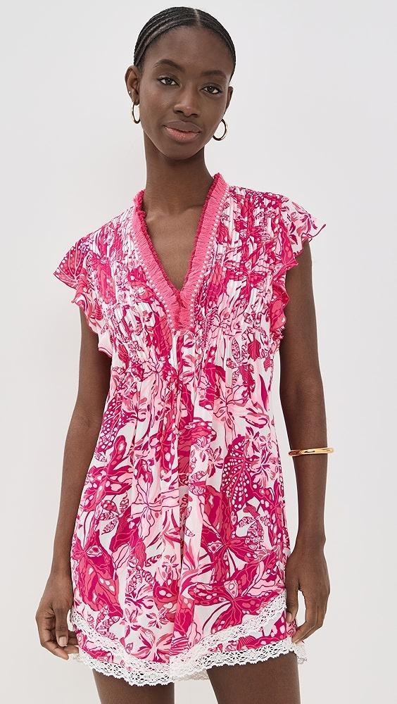 Poupette St Barth Sasha V Mini Dress | Shopbop Product Image
