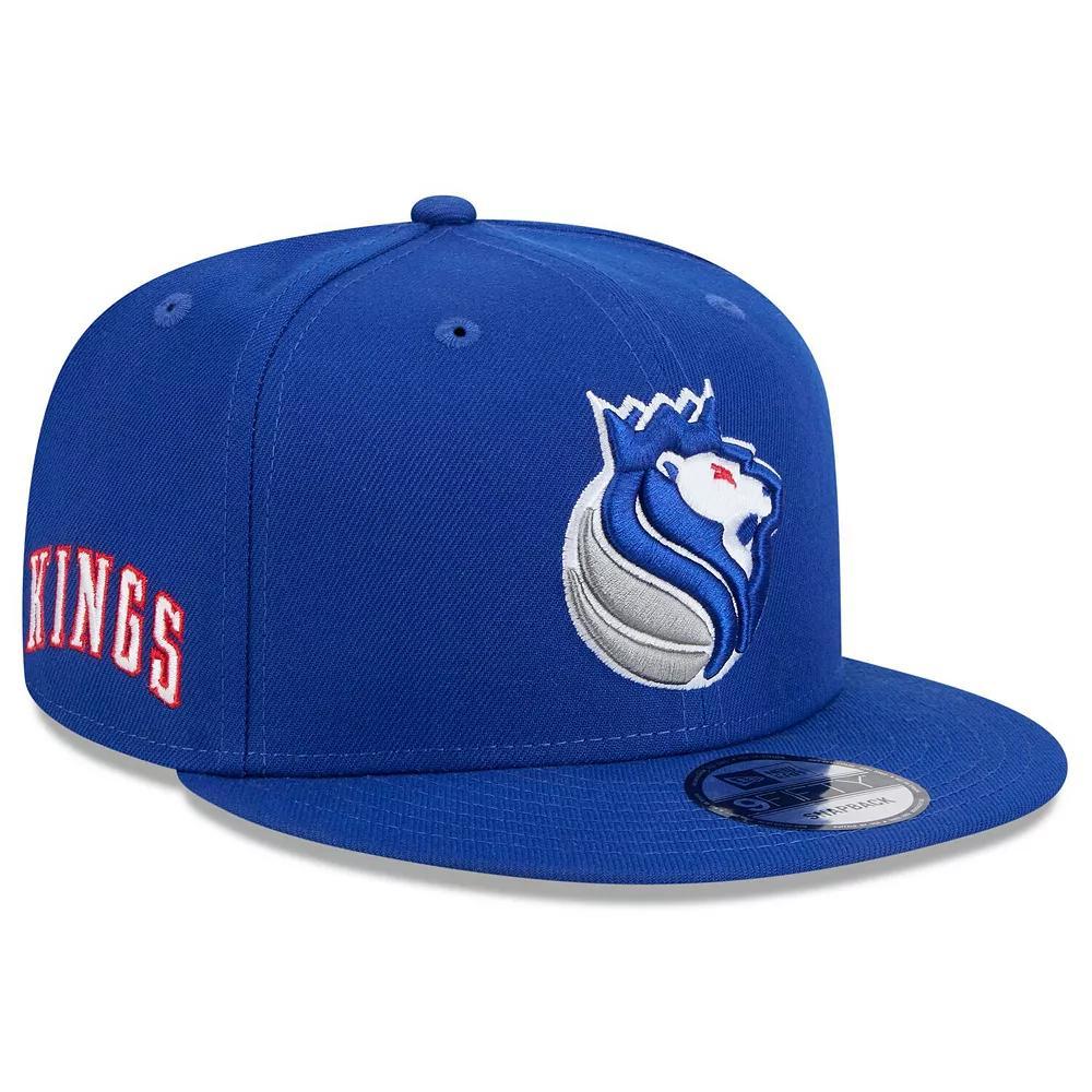 Mens New Era Blue Sacramento Kings 2024/25 City Edition Alternate 9FIFTY Snapback Hat Product Image