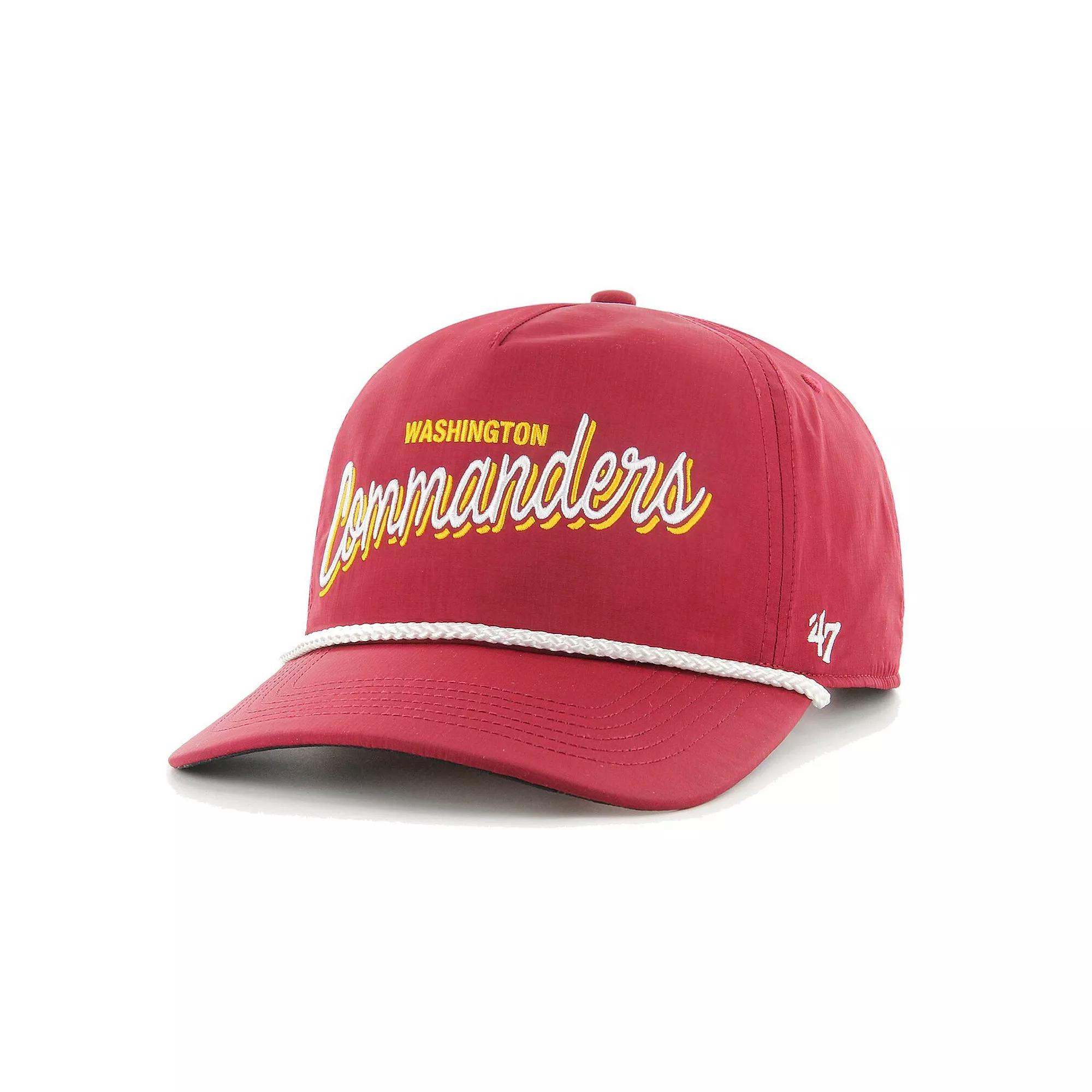 Men's '47 Burgundy Washington Commanders Fairway Hitch brrr Adjustable Hat, Wft Med Re Product Image